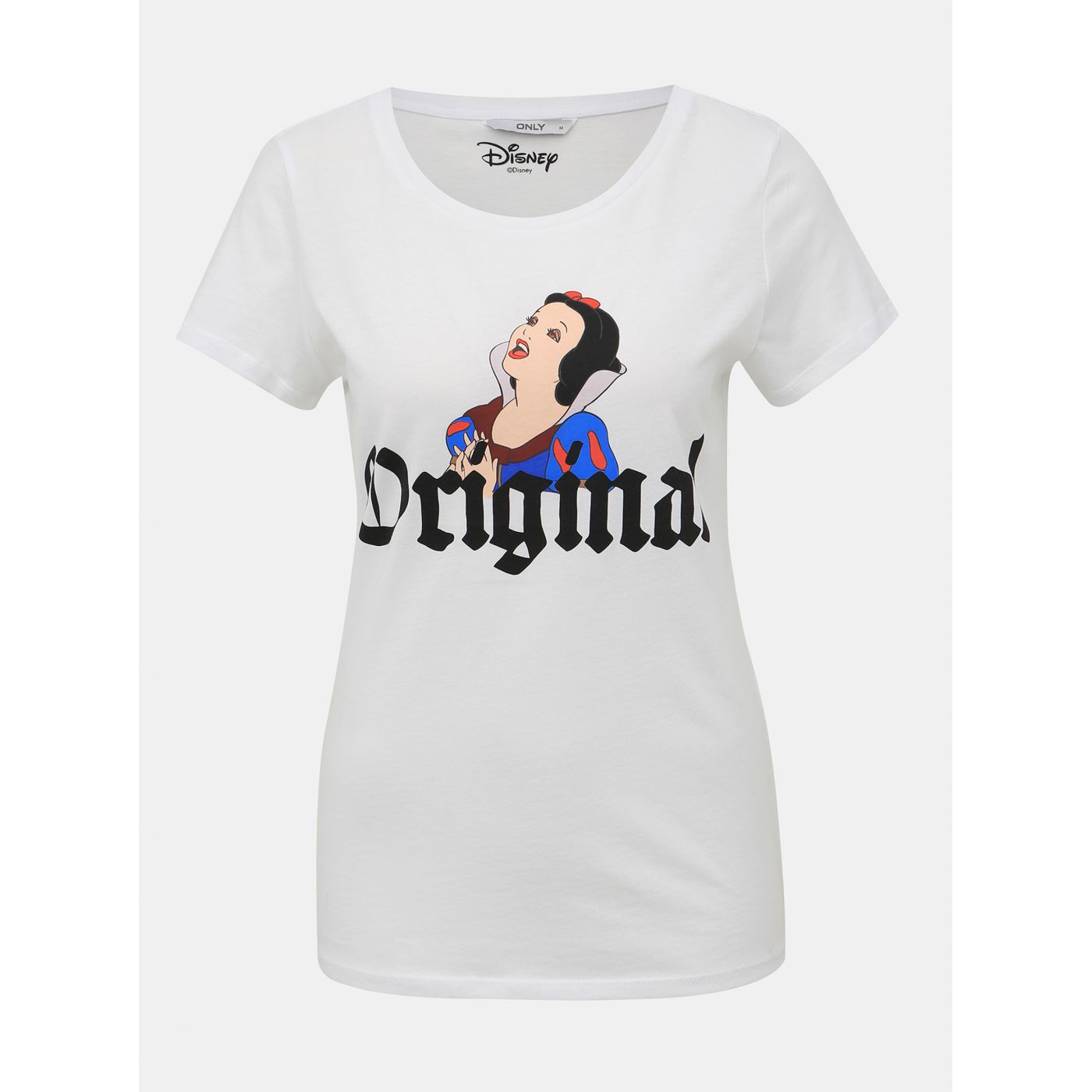 Disney Princess Only Printed White T-Shirt