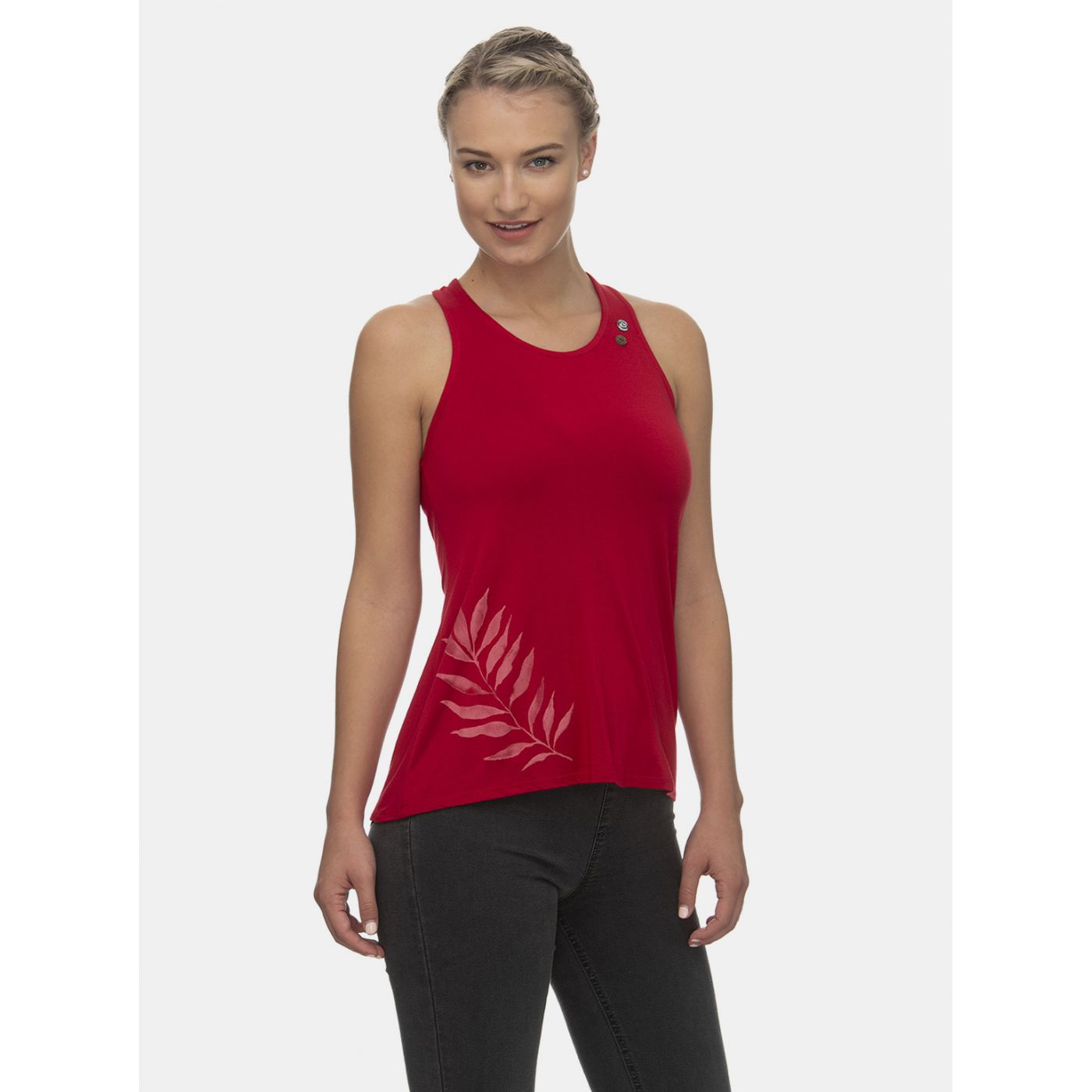 Ragwear Malorca Printed Red Women's Tank Top