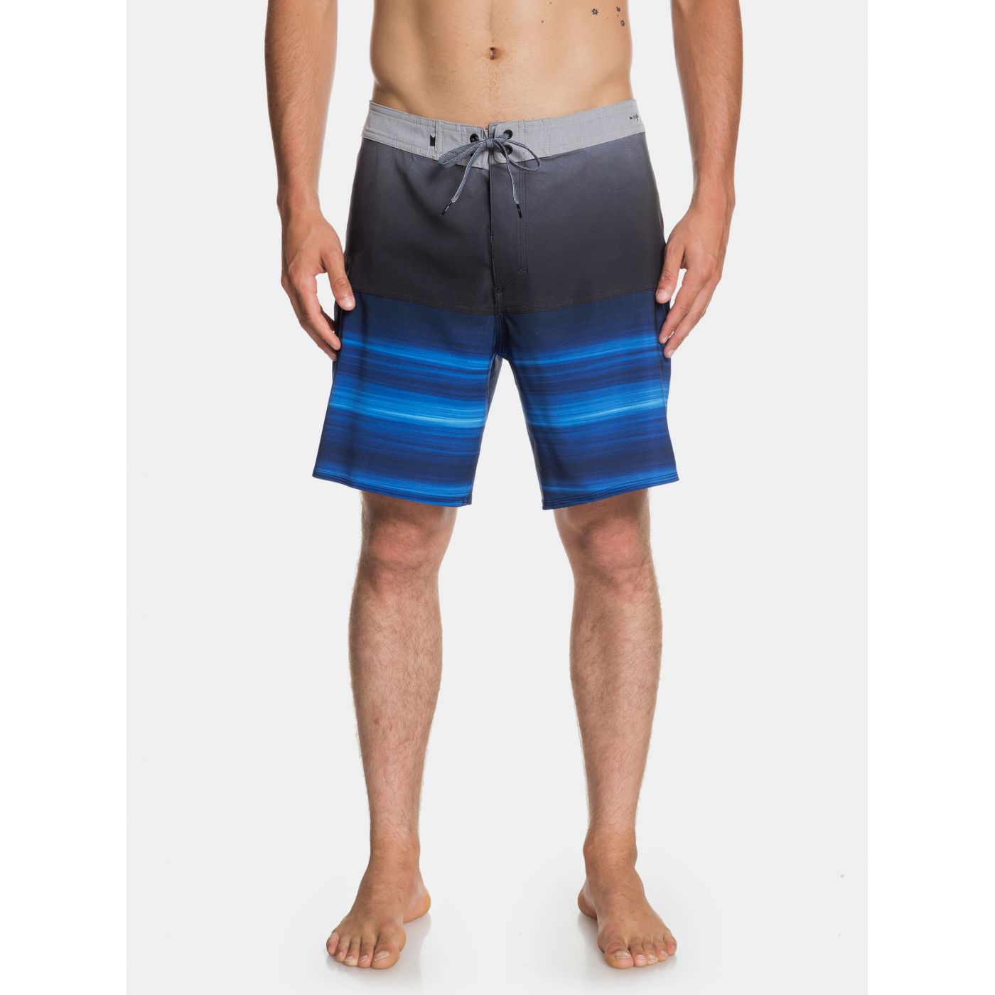 Quiksilver Holdown Black-blue Swimsuit