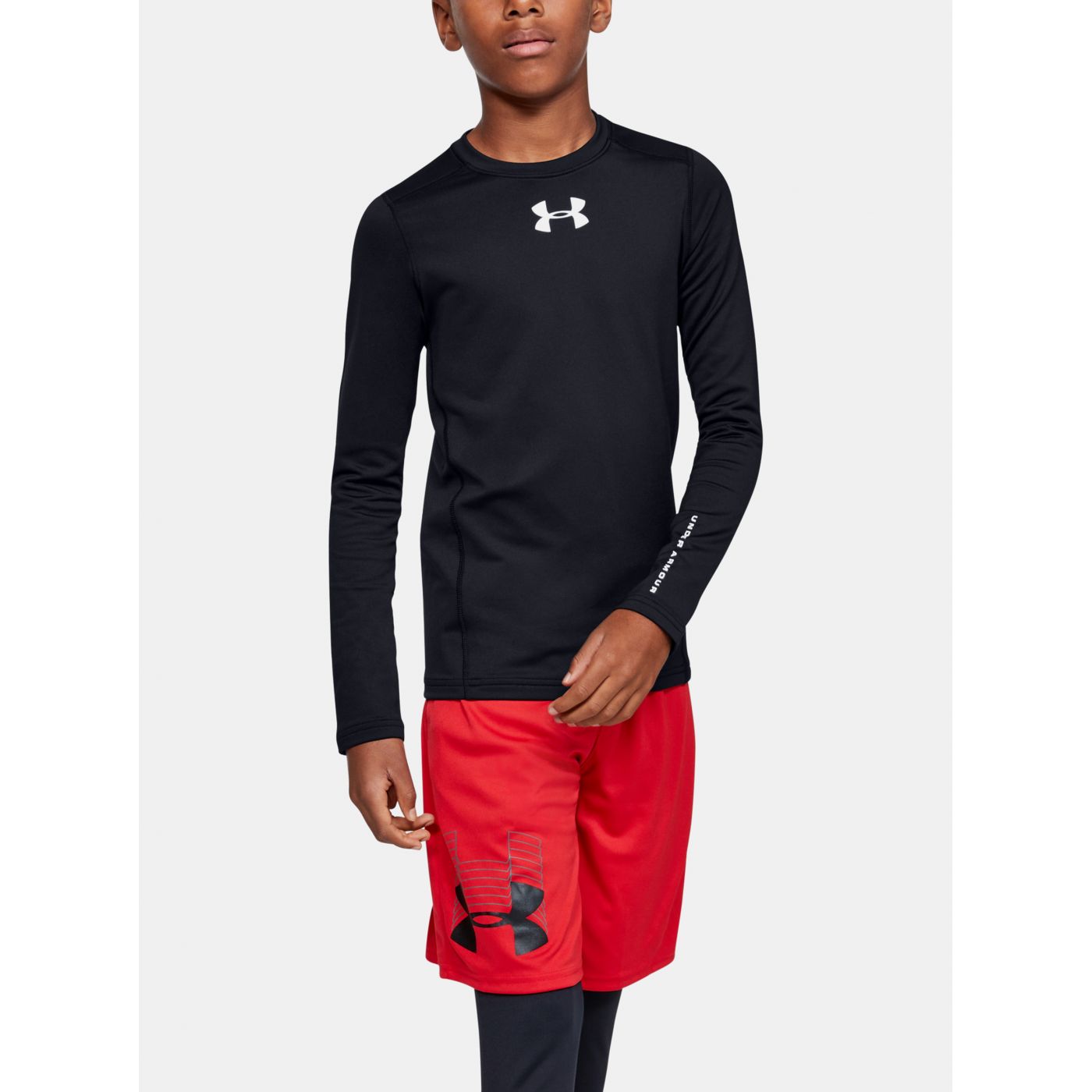 ColdGear Under Armour Black Boy T-Shirt
