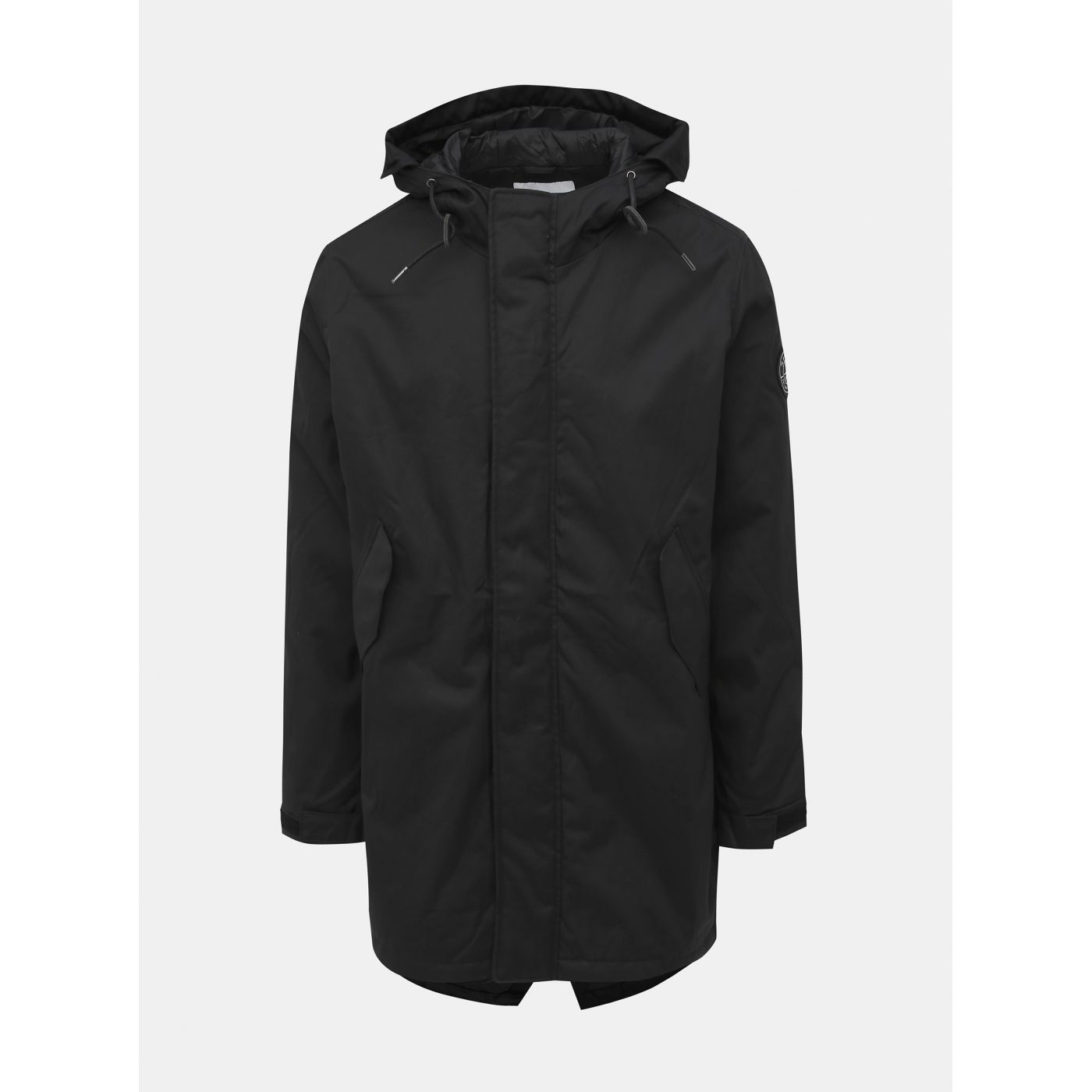 Black Men's Water Repulsive Winter Parka Makia Boreal