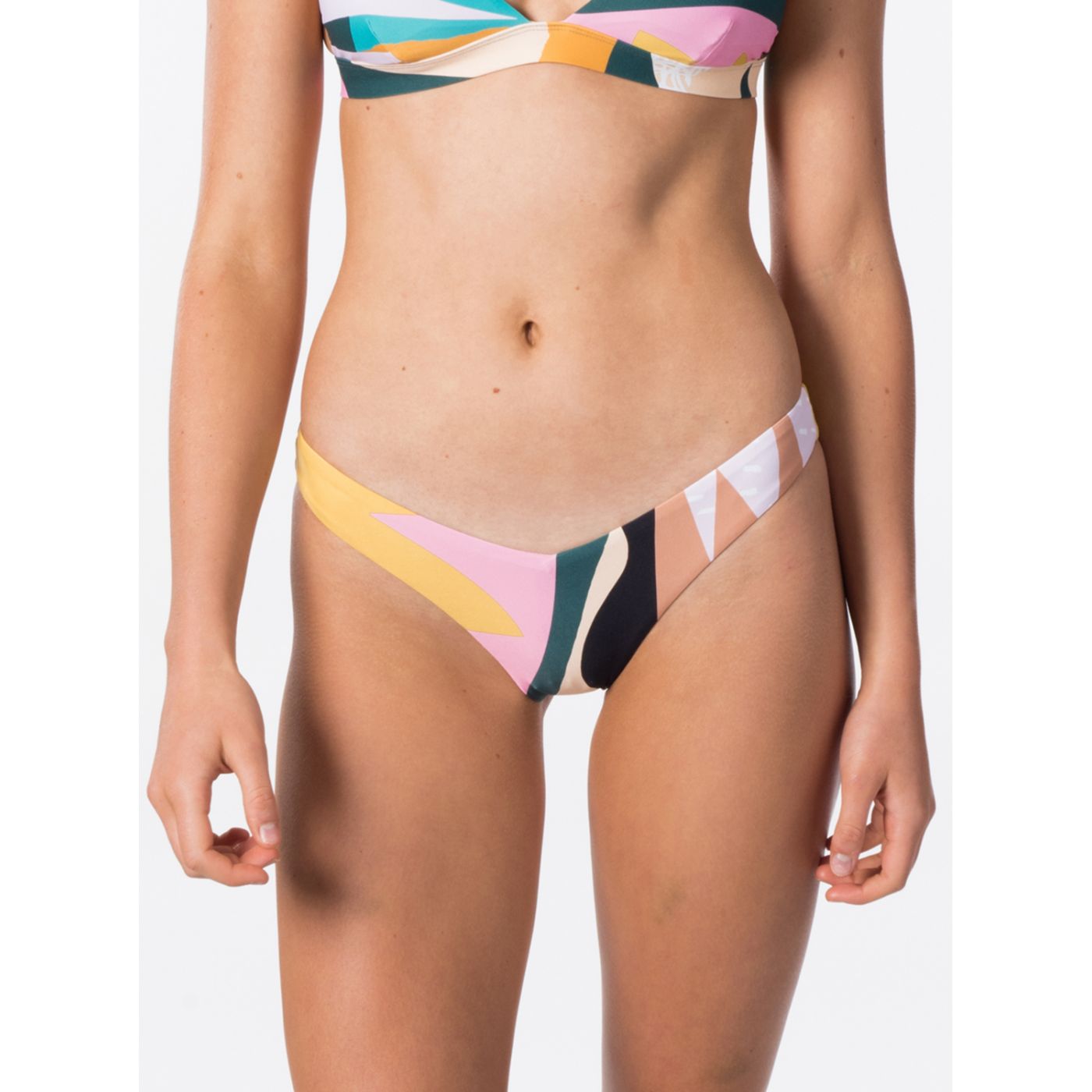 Green-pink Women's Bikini Bottom Rip Curl