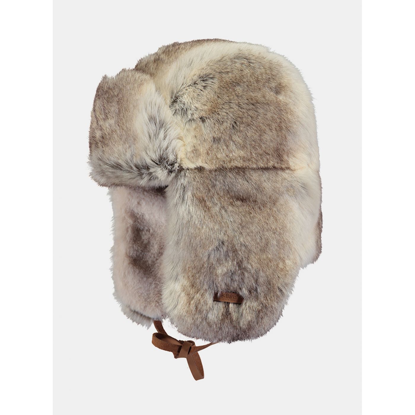 Brown women's hat in artificial coat Barts