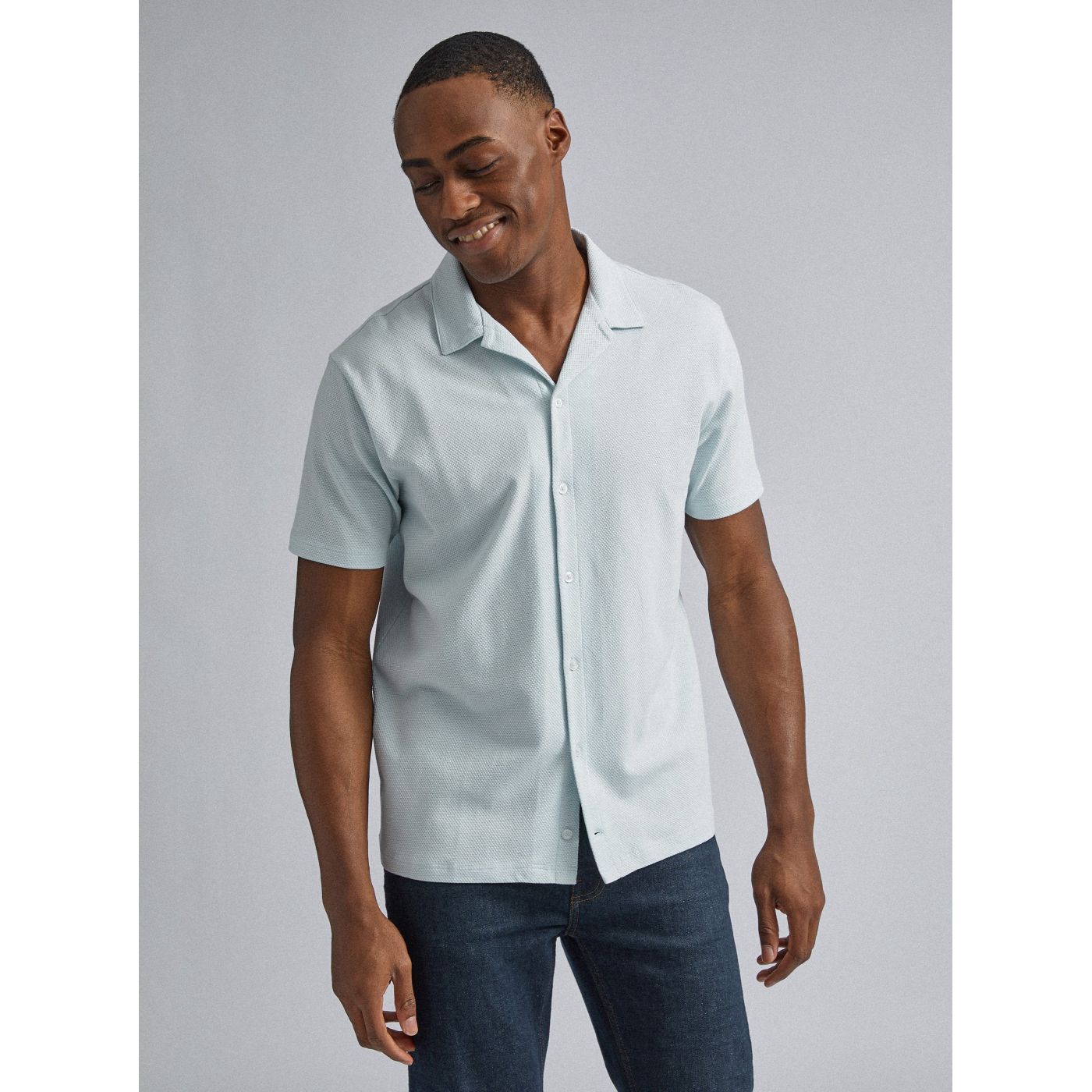 Burton Menswear London Riviera Light Blue Shirt