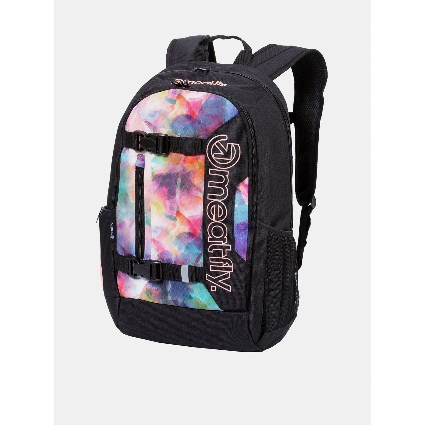 Black Patterned Meatfly Basejumper Backpack