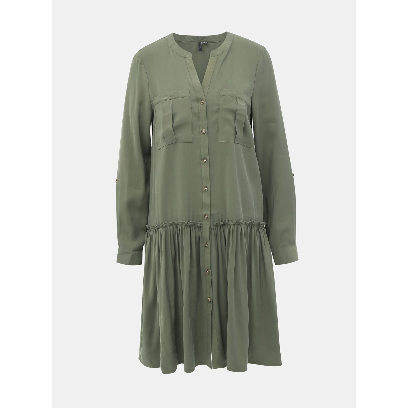Khaki shirt dress VERO MODA Michalla