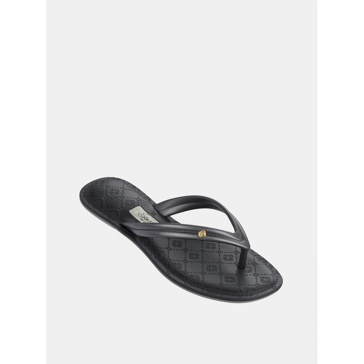 Black Women's Flip Flops Grendha