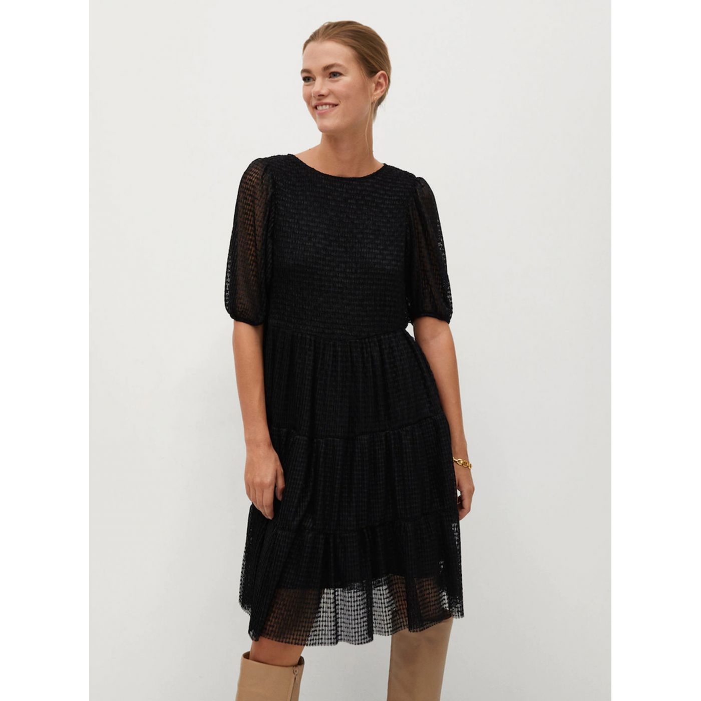 Black Dress Mango