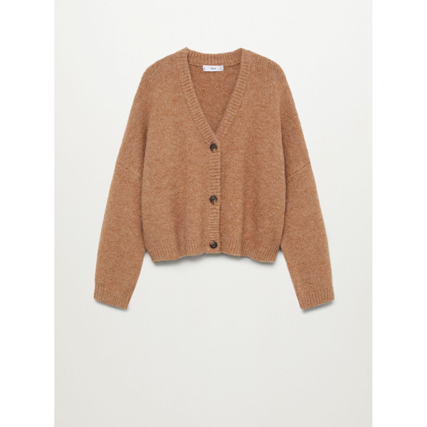 Brown Cardigan Mango