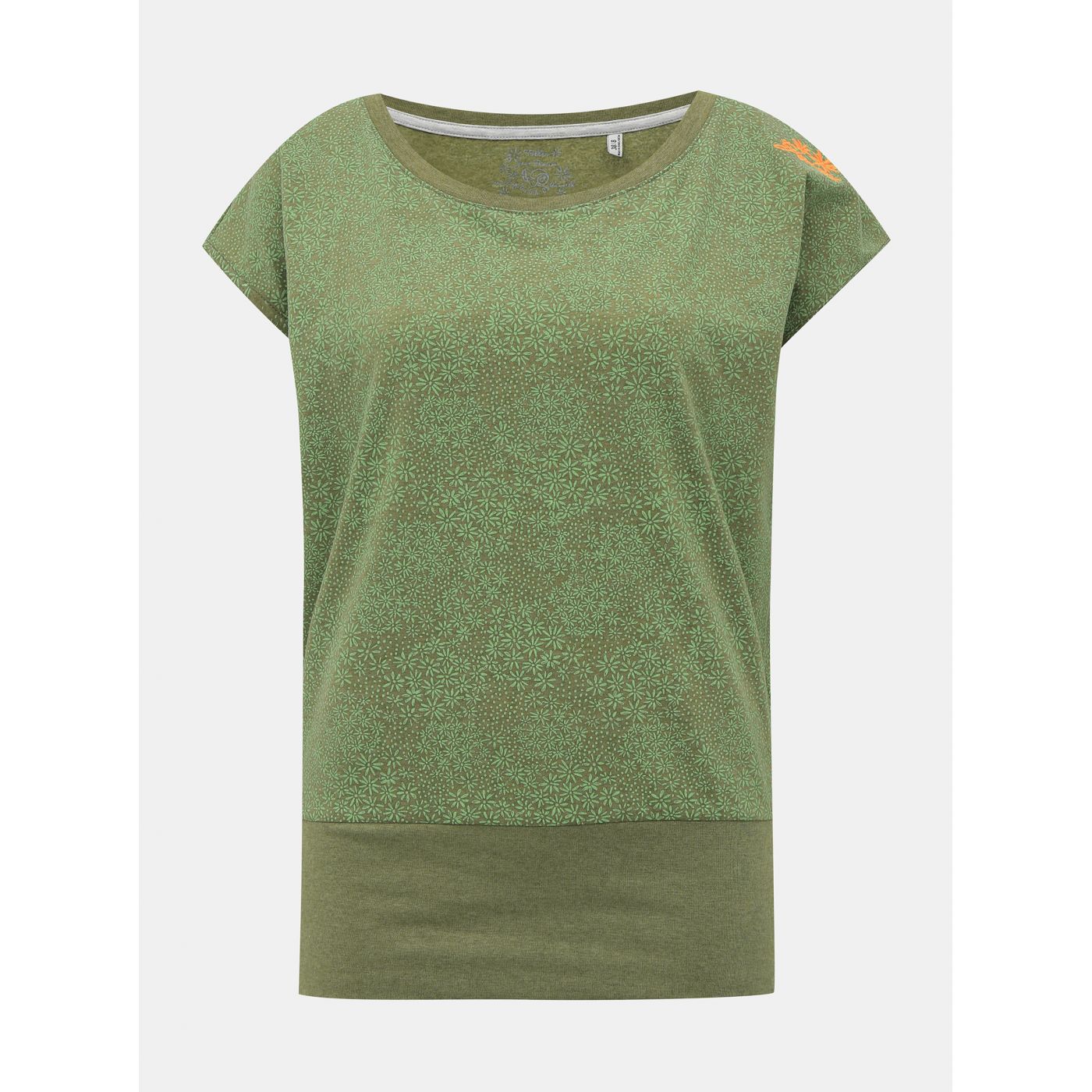 Green Women's Floral T-Shirt Killtec Vaiva