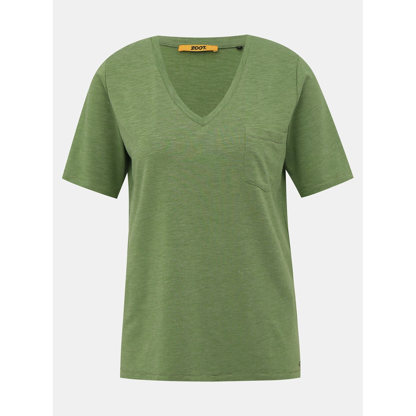 Green Women's Basic T-Shirt ZOOT Baseline Bianca