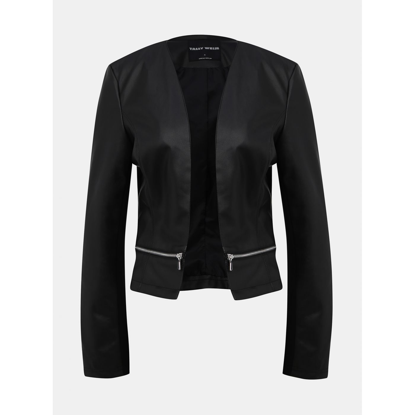 TALLY WEiJL Black Leather Jacket