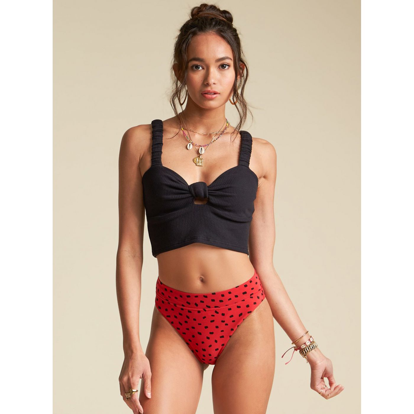 Black Crop Top Billabong