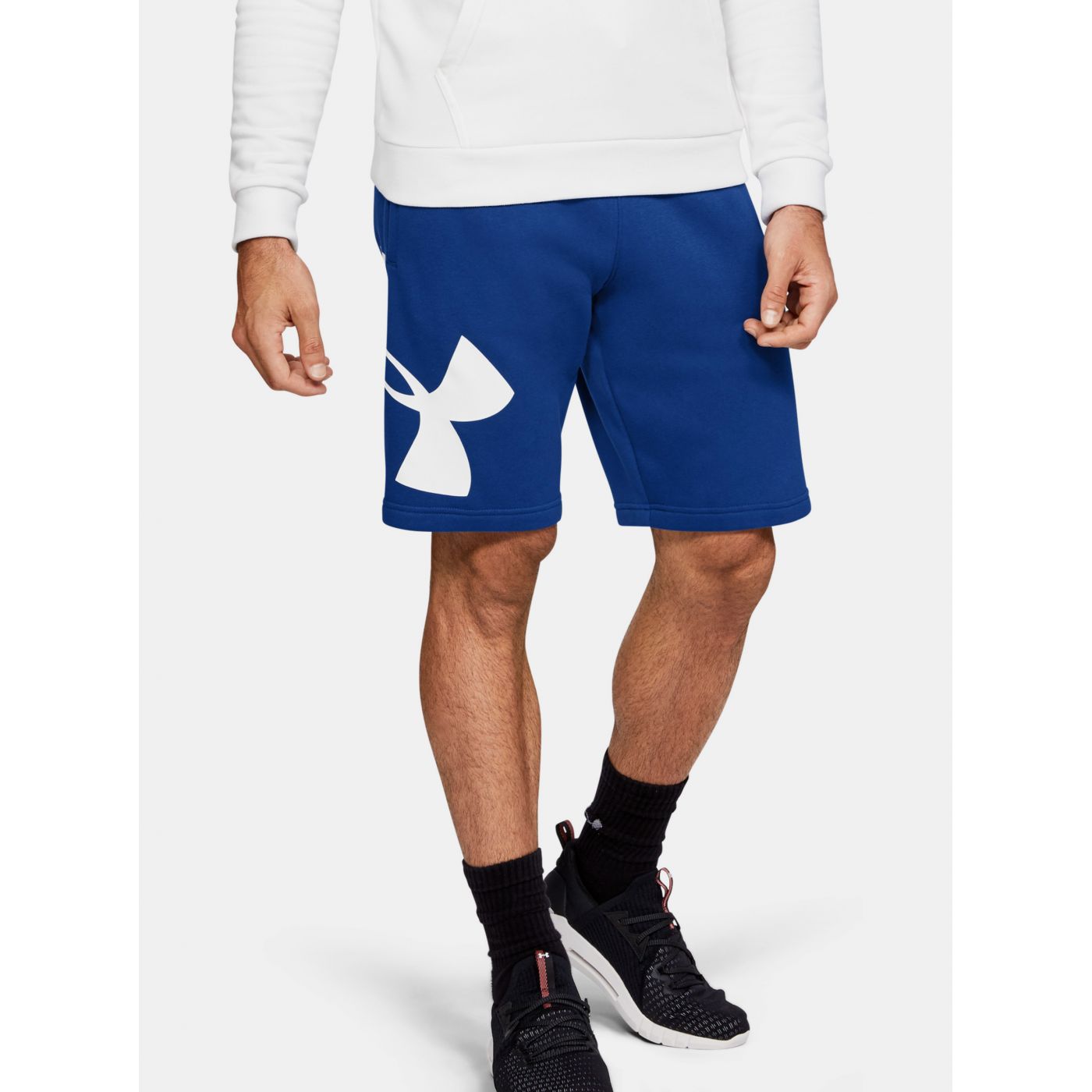 Blue Men's Shorts Rival Fleece Under Armour