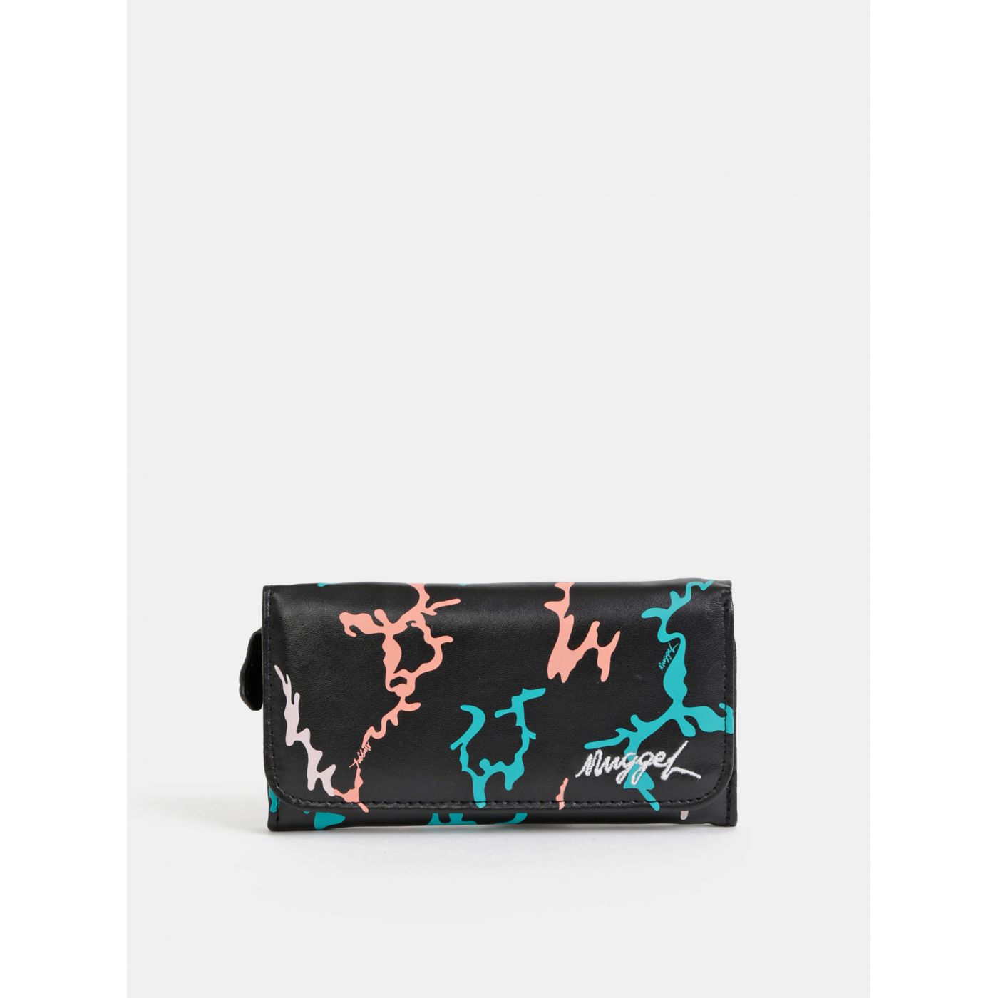 Black Women's Patterned Wallet NUGGET Arlen