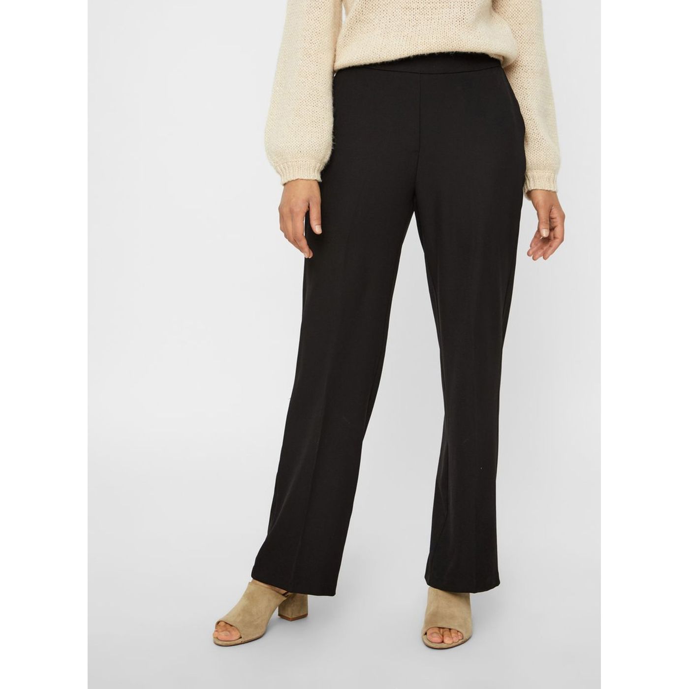 Black Costume Pants High Waist AWARE by VERO MODA Gemma