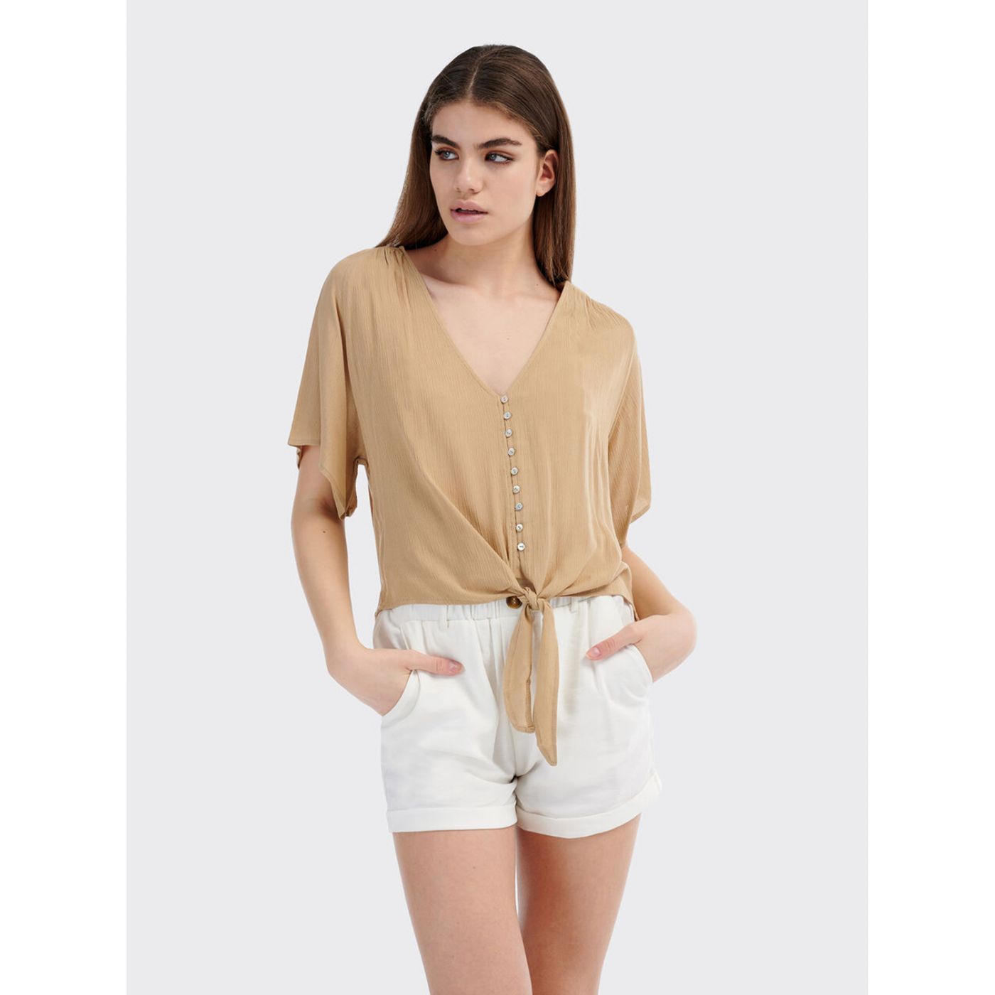 Alcott Light Brown Women's Blouse
