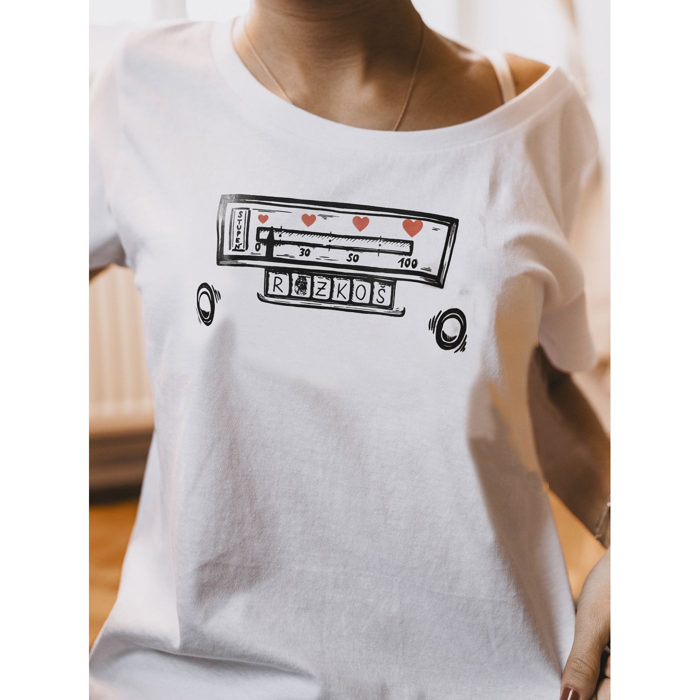 White Women's T-Shirt ZOOT Original Tune Me