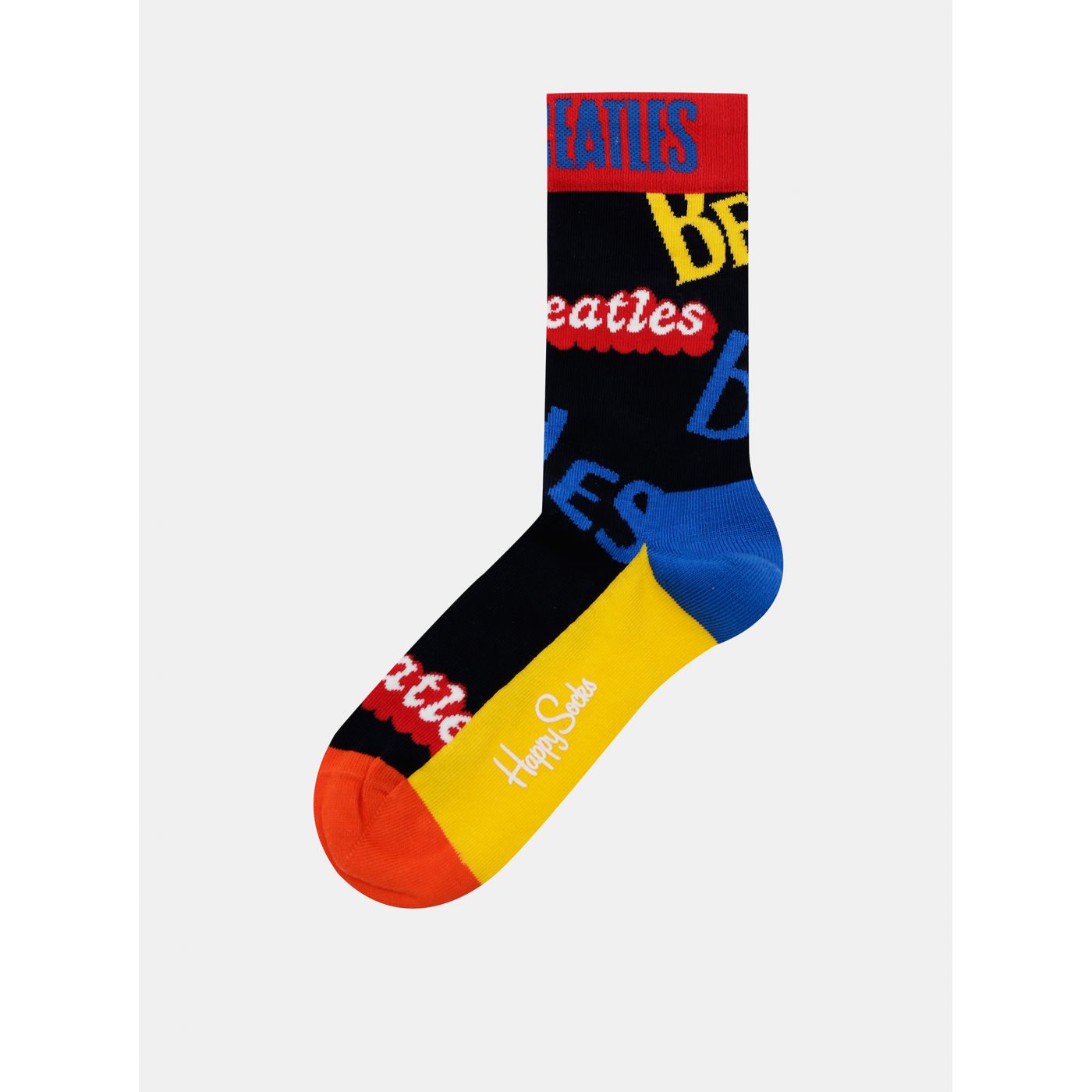 Yellow-Black Socks Happy Socks Beatles In The Name Of Sock
