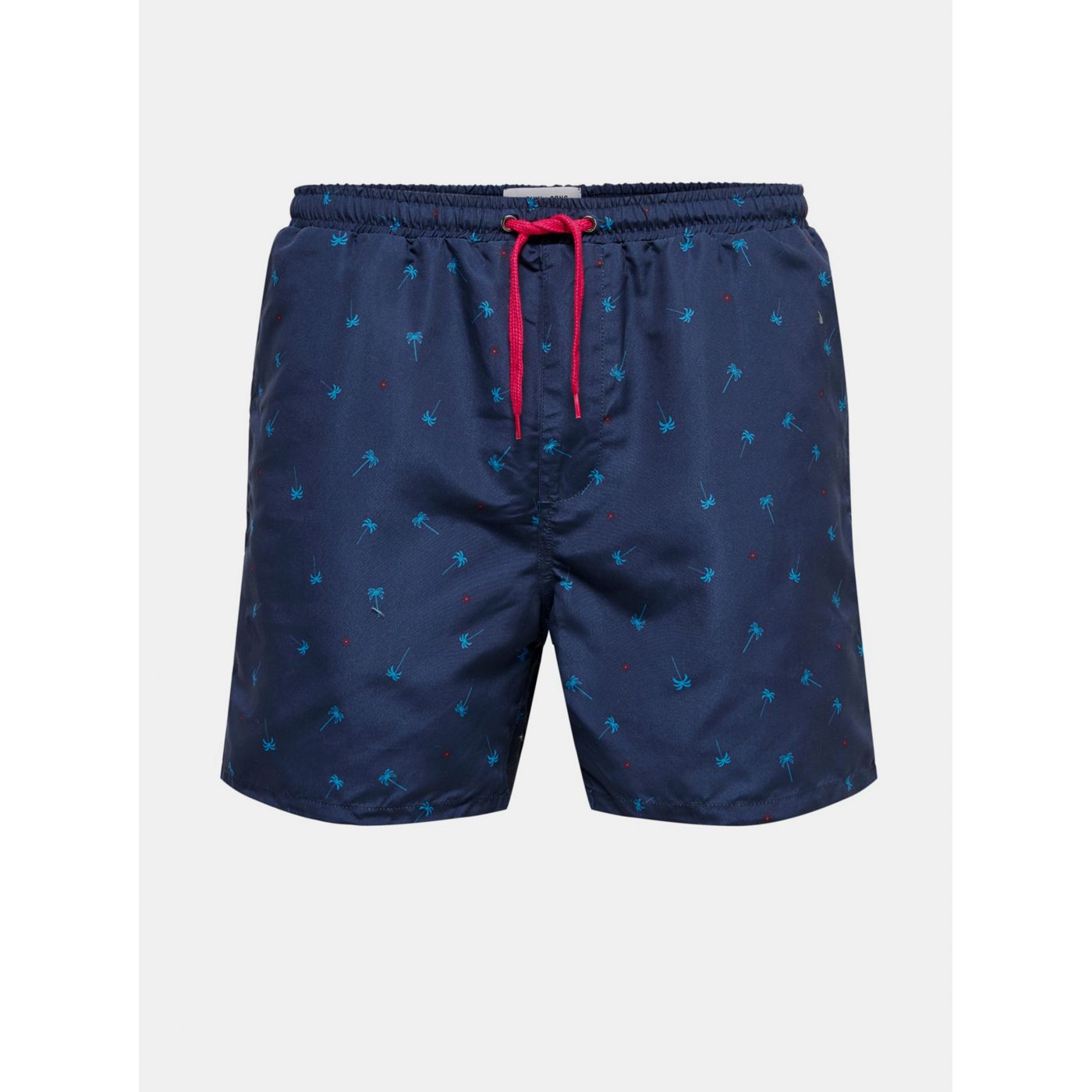 Dark Blue Patterned Swimwear ONLY & SONS