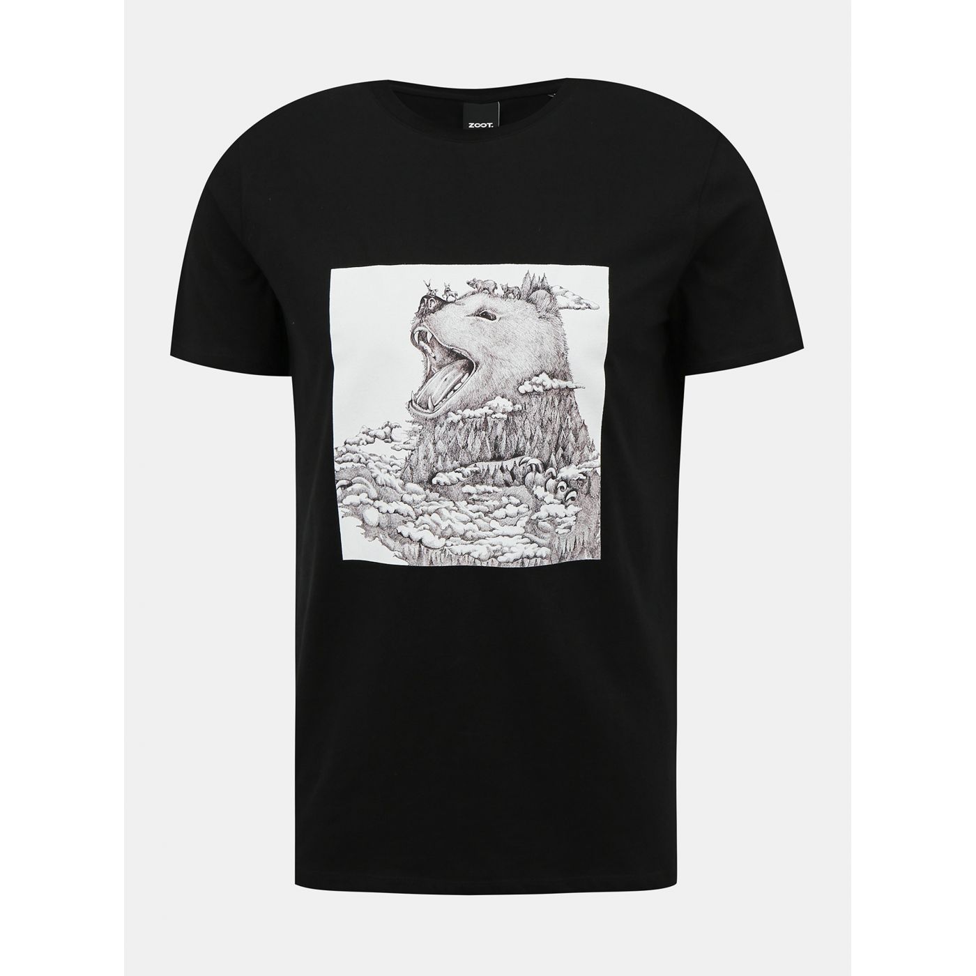 Black men's t-shirt ZOOT Brody
