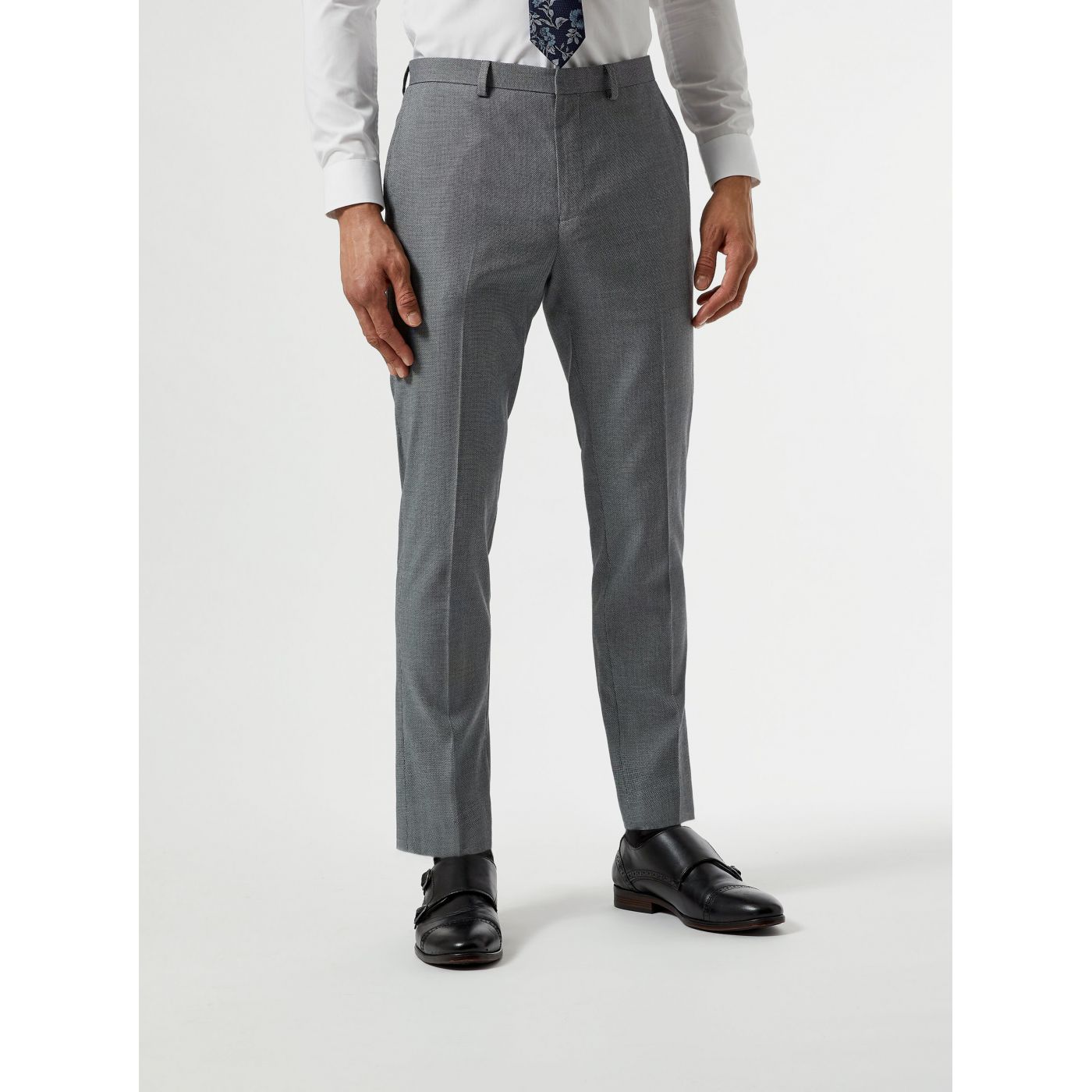 Grey Suit Skinny Fit Pants Burton Menswear London