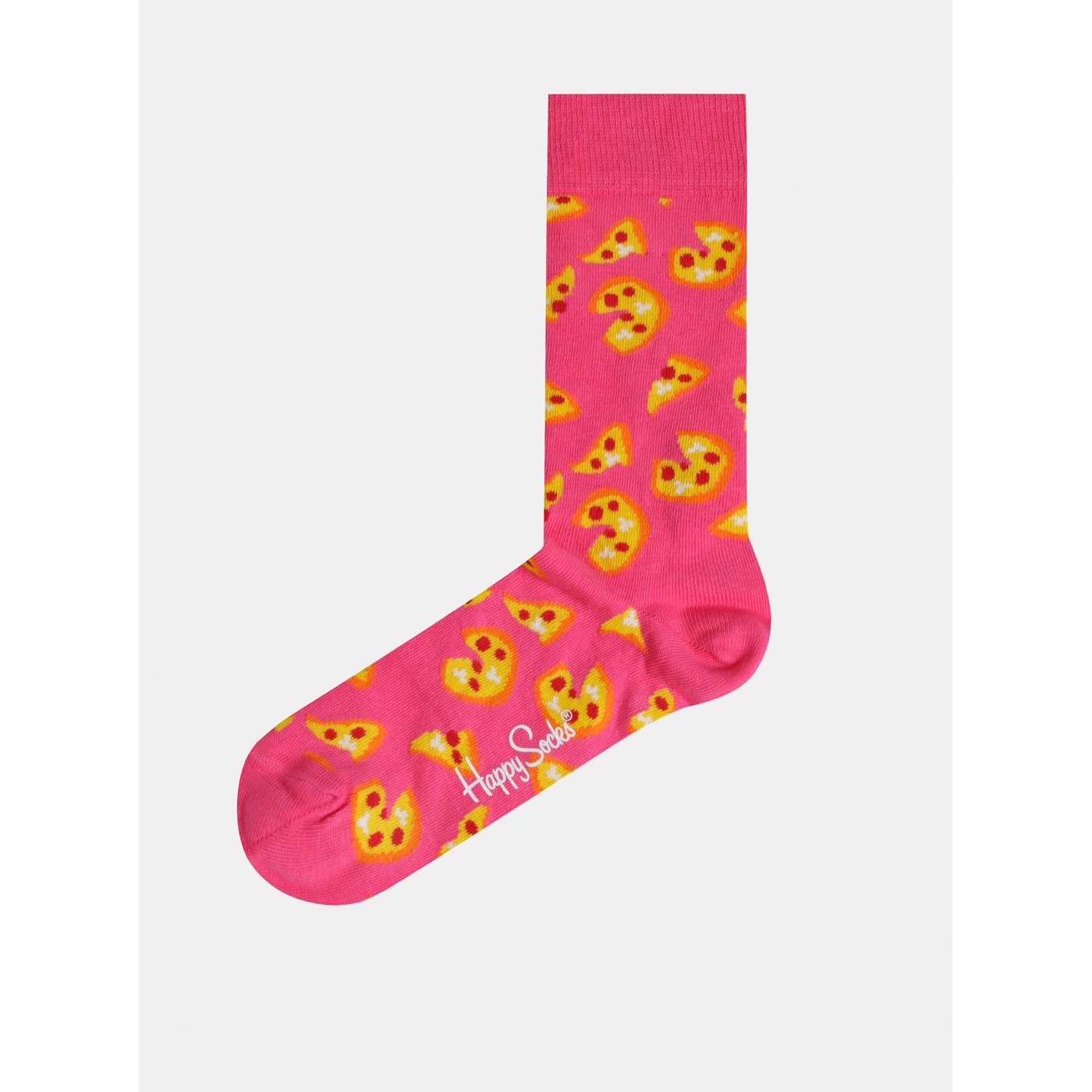 Happy Socks Pizza Pink Patterned Socks