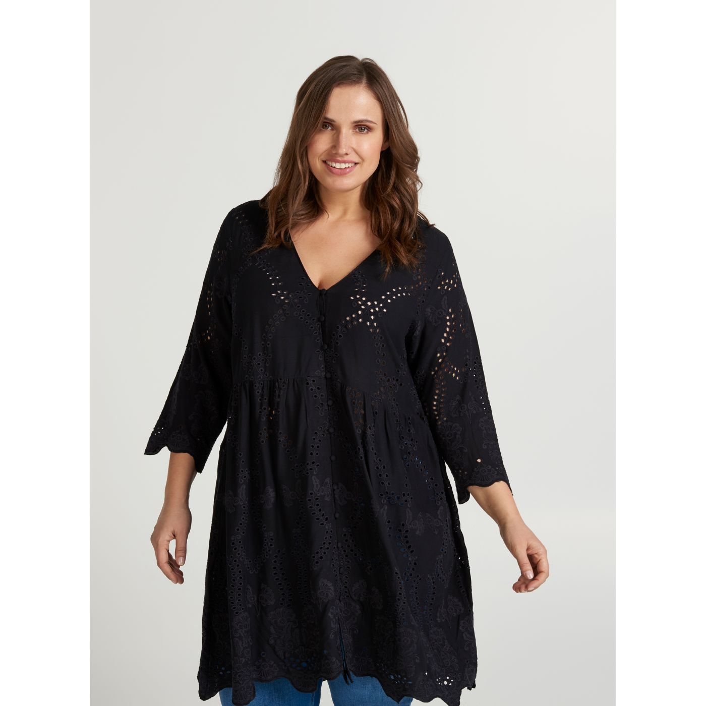 Zizzi Black Blouse