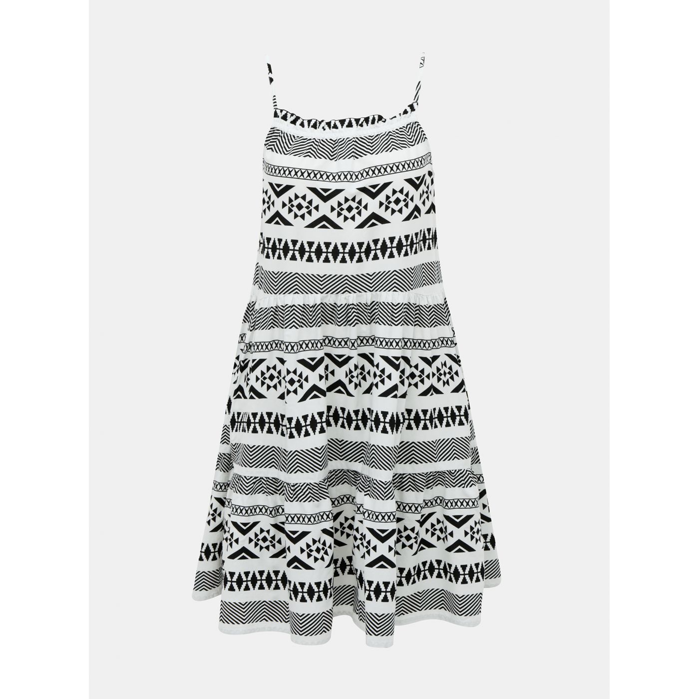 Black-and-white patterned dress ONLY Lucca