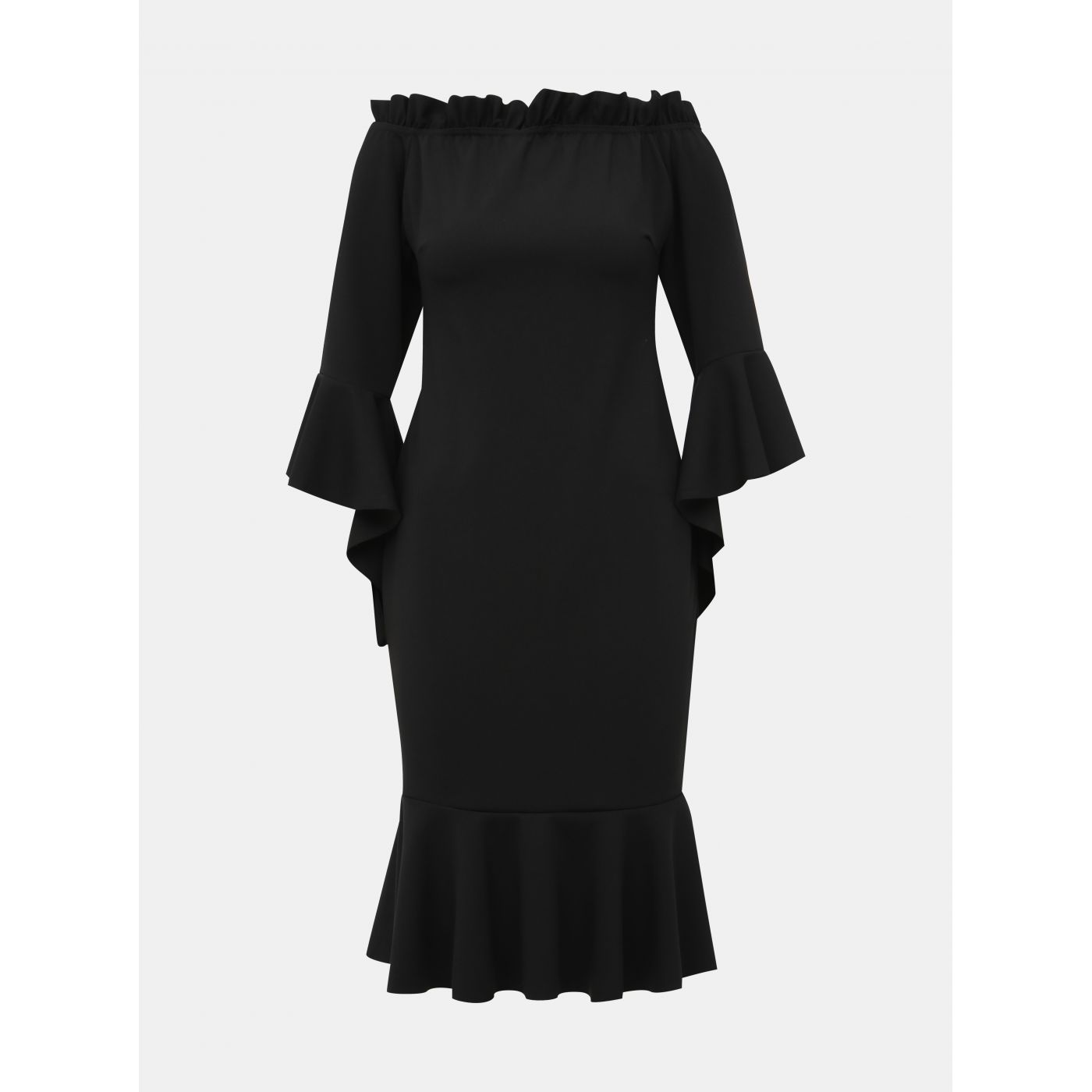 Black sleeve dress with haily's Joana called