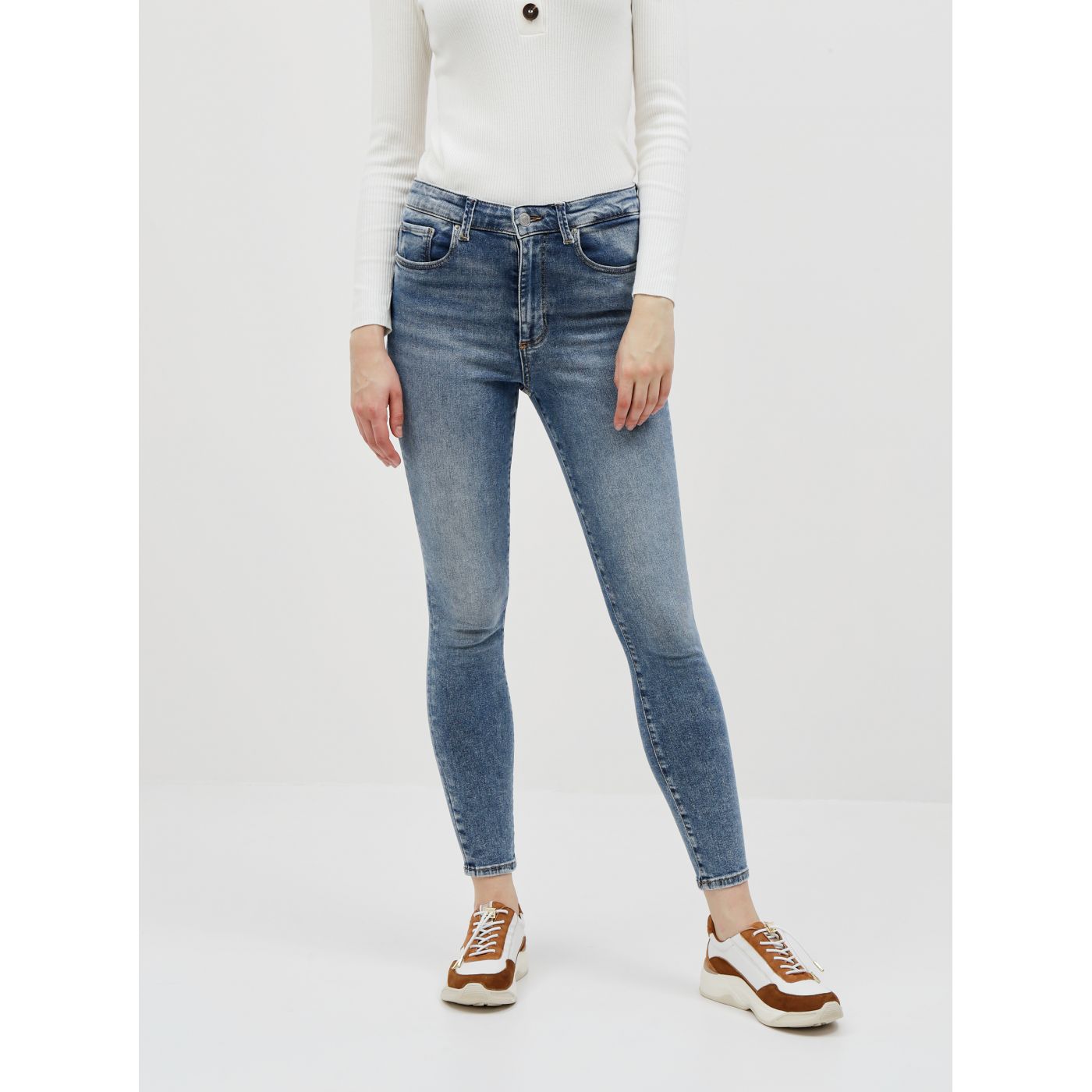 Blue skinny fit jeans VERO MODA Sophia