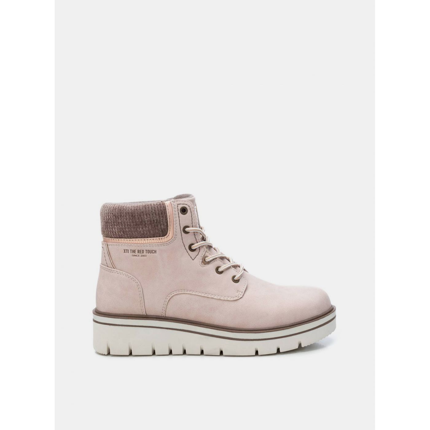 Light pink women's ankle boots Xti