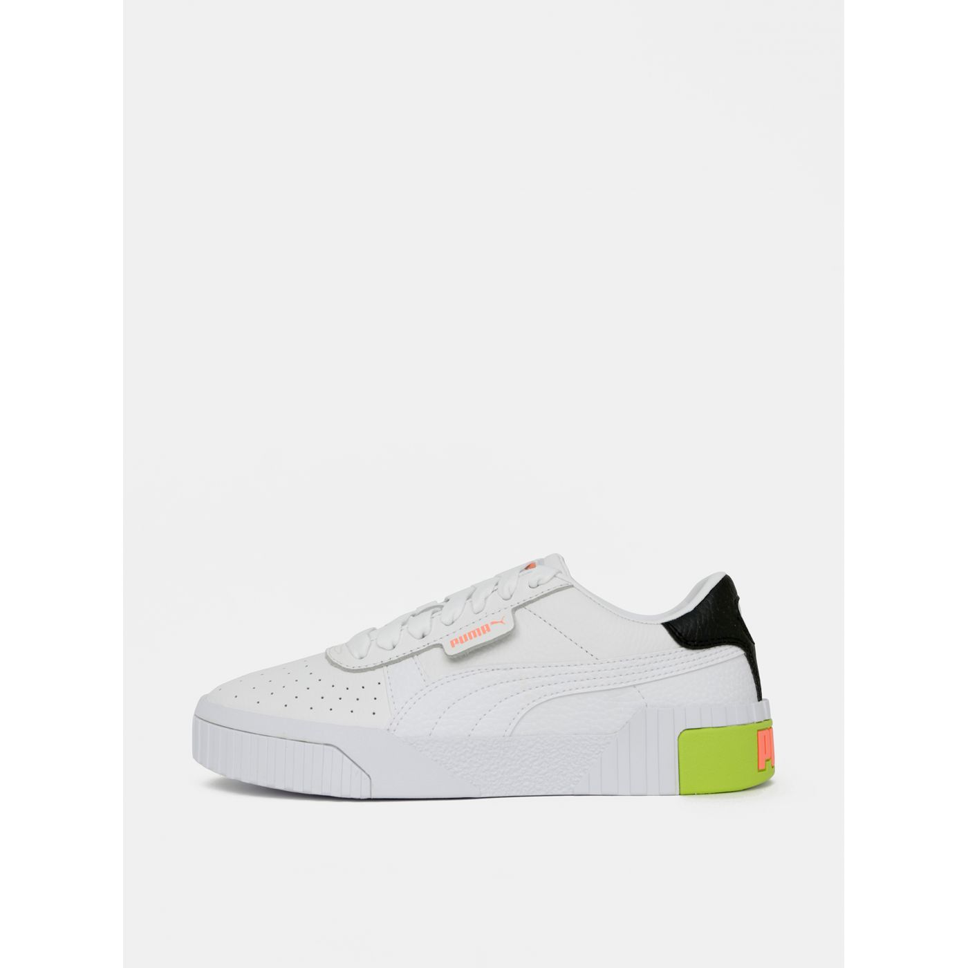 White Women's Leather Sneakers Puma