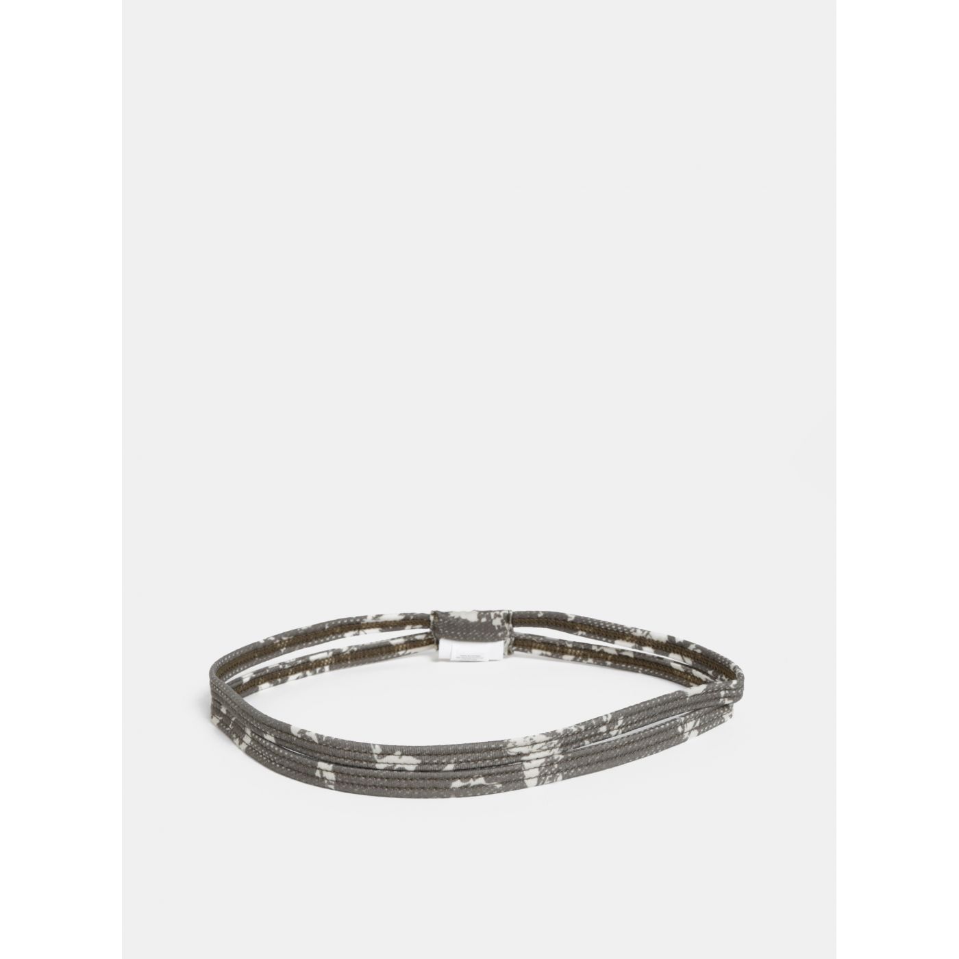 Khaki patterned headband prAna