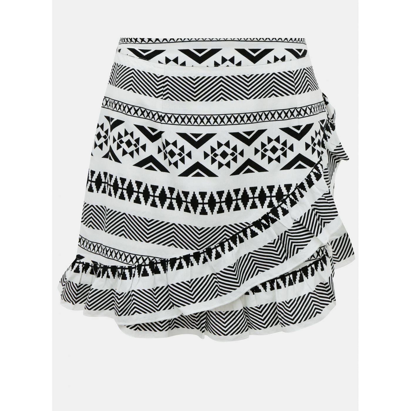 Black-and-white patterned skirt ONLY Lucca