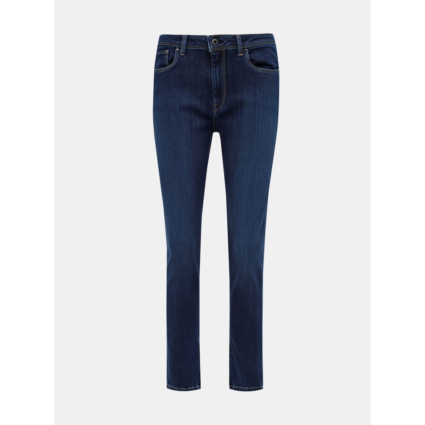 Dark Blue Women's Skinny Fit Jeans Pepe Jeans Cher High