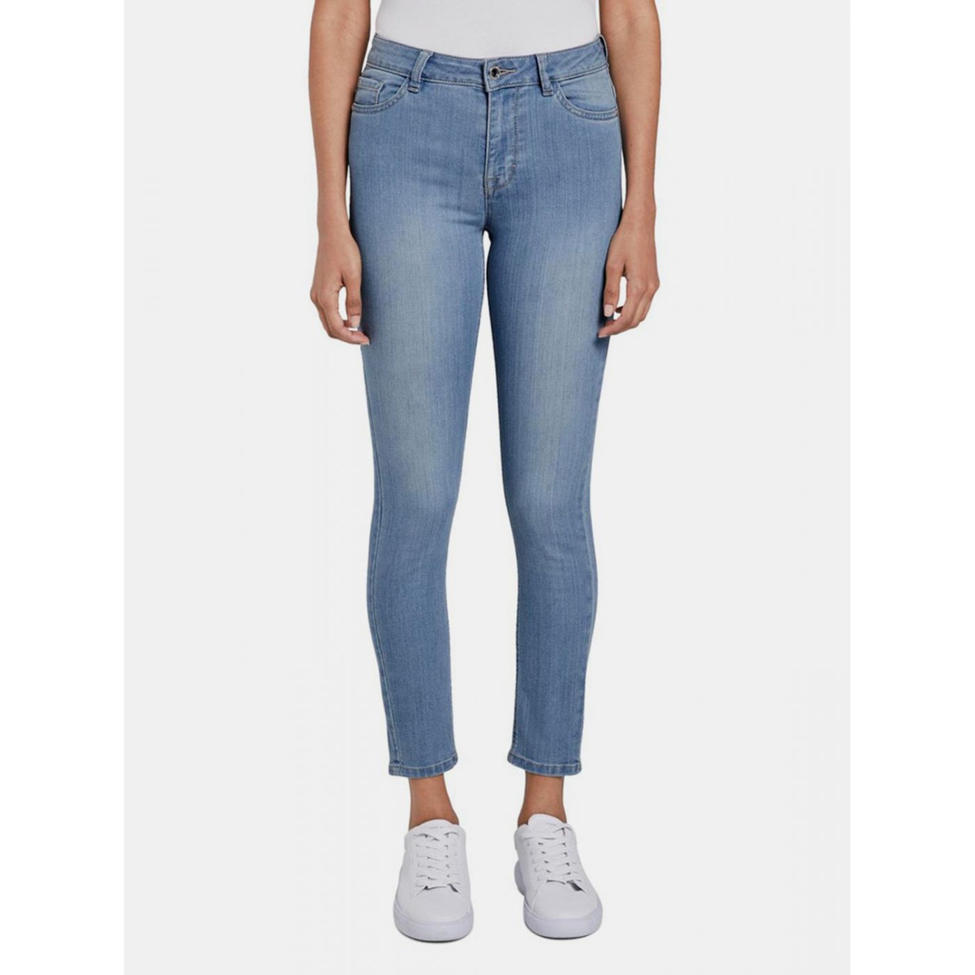 Blue Women's Skinny Fit Jeans Tom Tailor