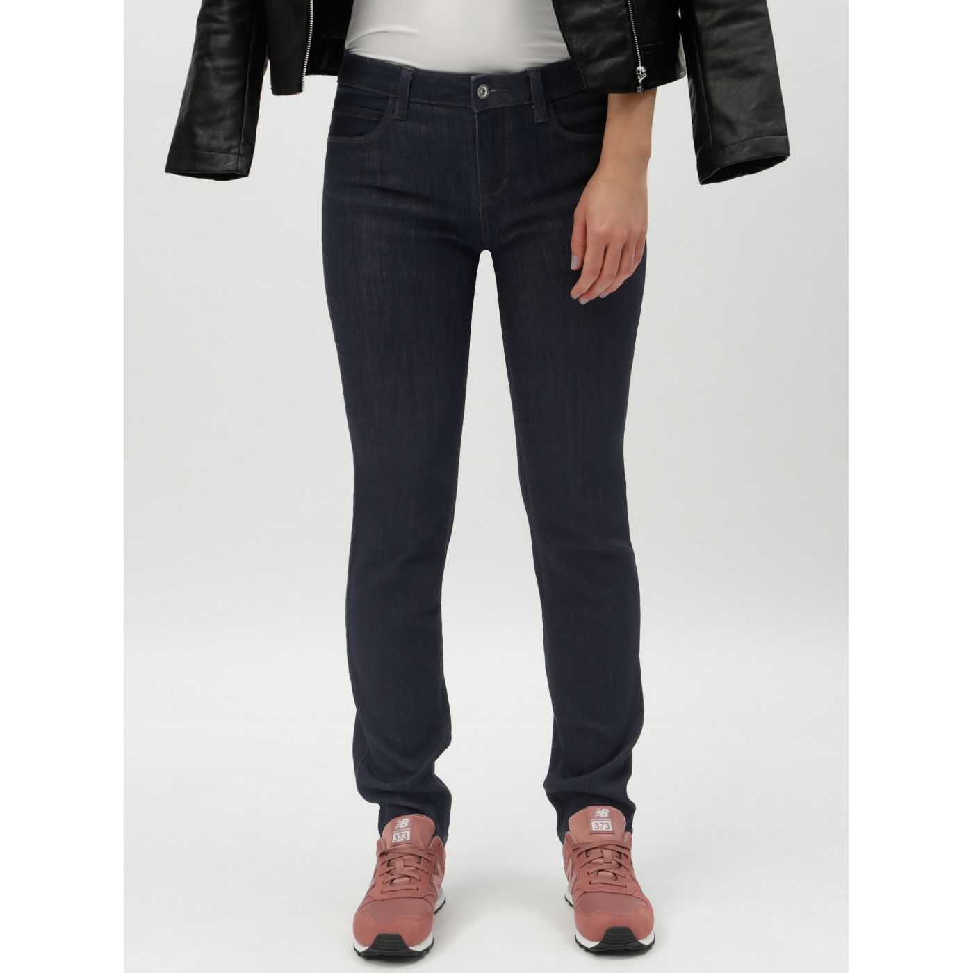 Dark Blue Women's Slim Jeans Tom Tailor