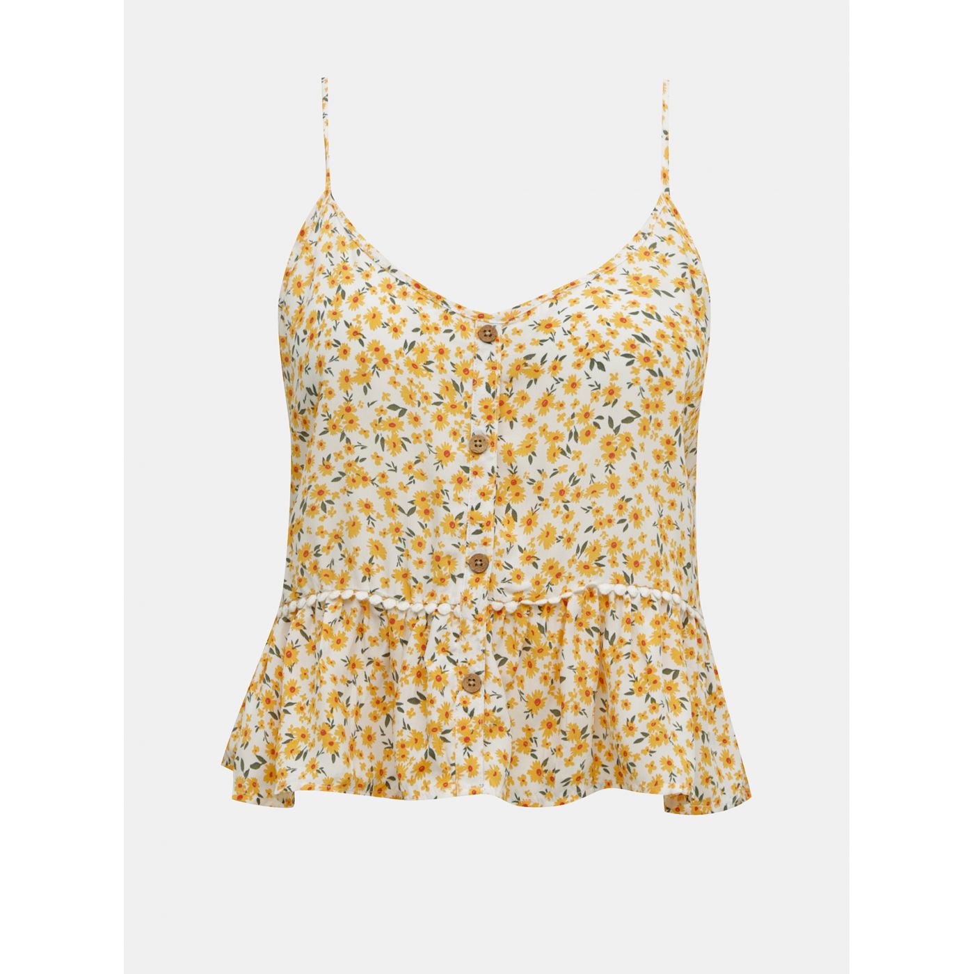 Yellow flowered top TALLY WEiJL