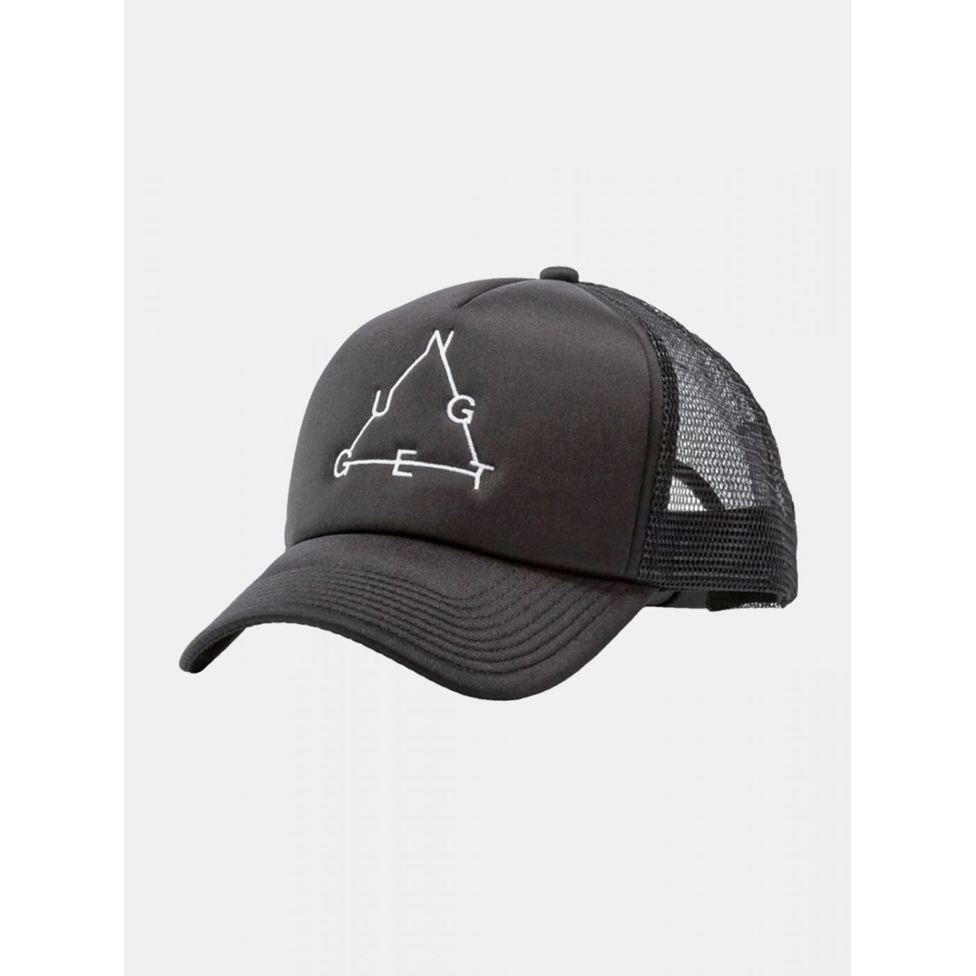Black Men's Nugget Shell Cap