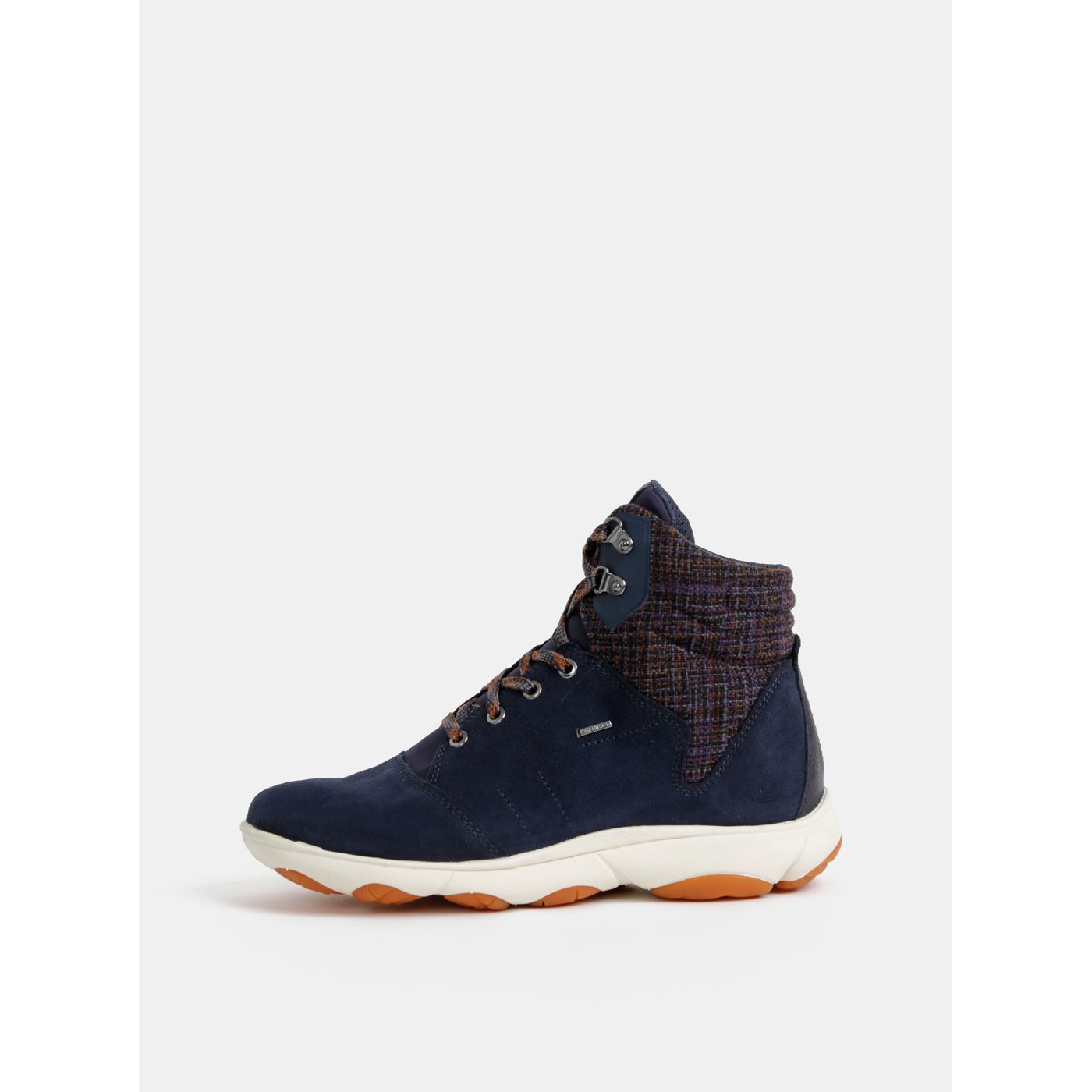 Geox Nebula Dark Blue Women's Suede Water Resistant Sneakers