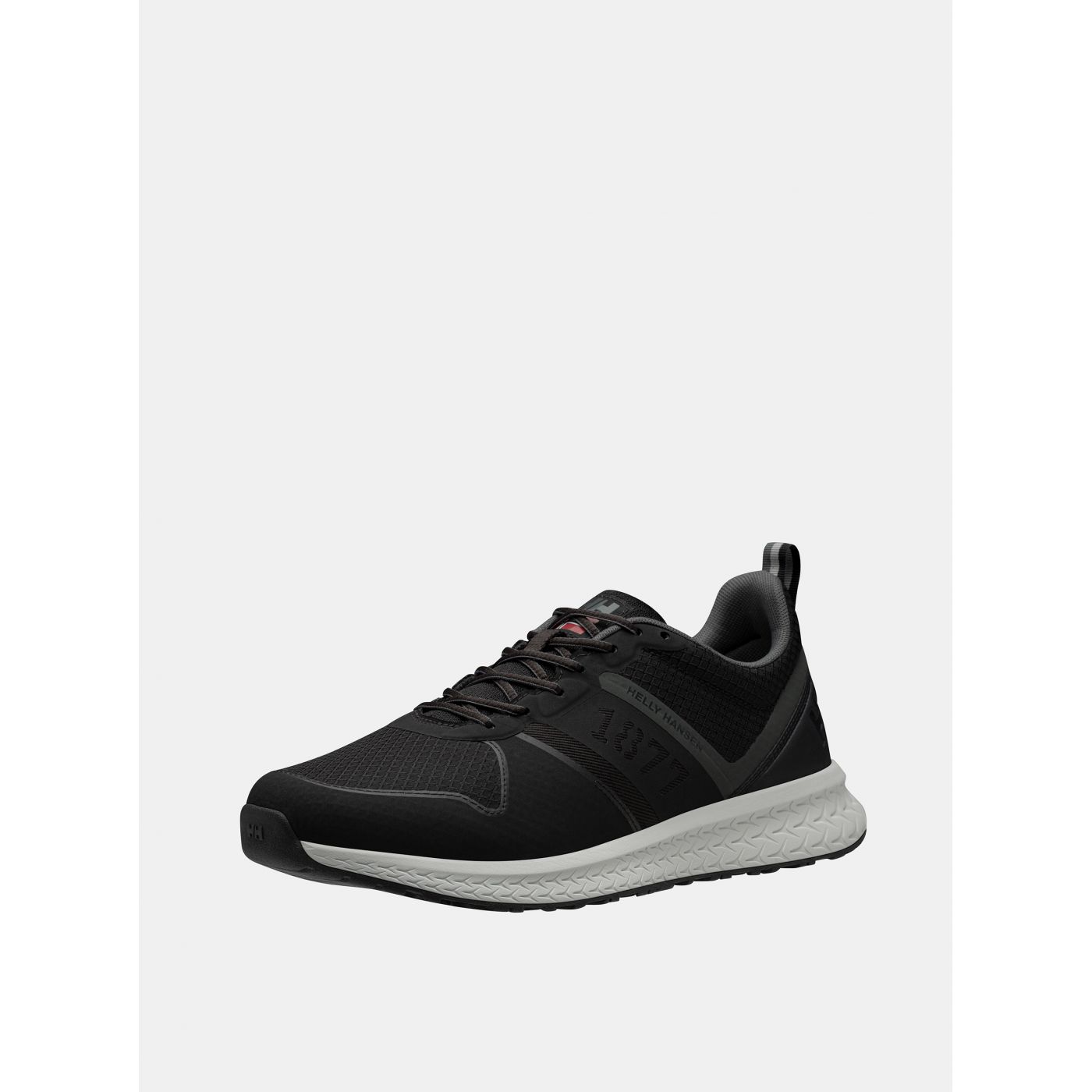 Black men's suede sneakers HELLY HANSEN