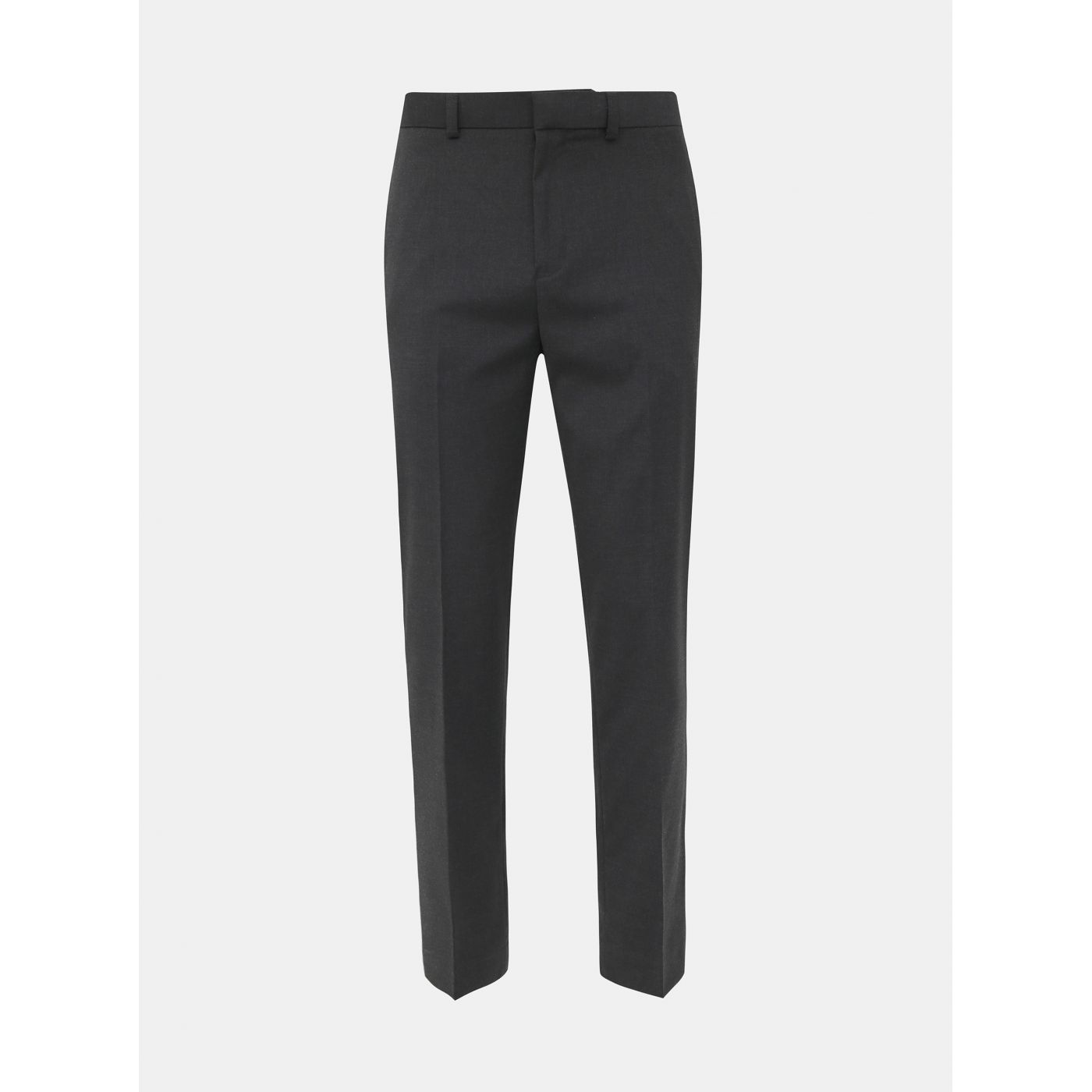Dark grey slim fit pants Burton Menswear London