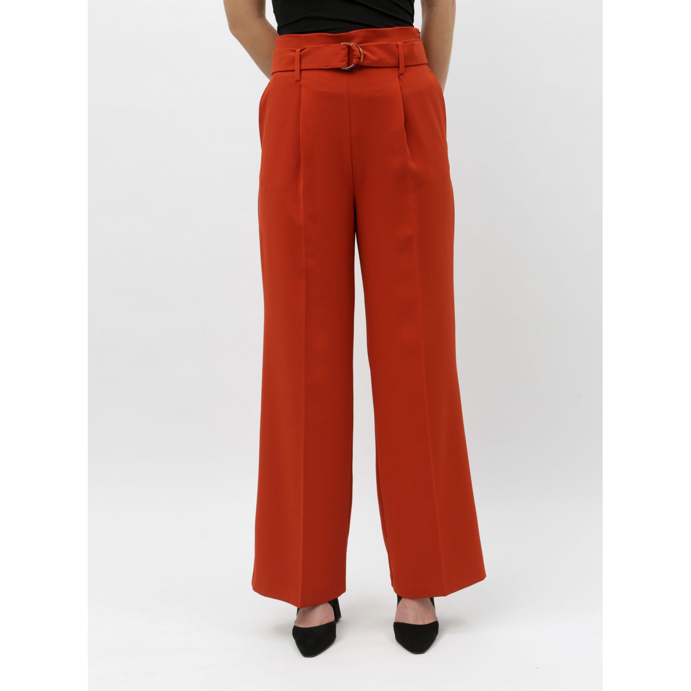 Miss Selfridge Brick Wide Pants