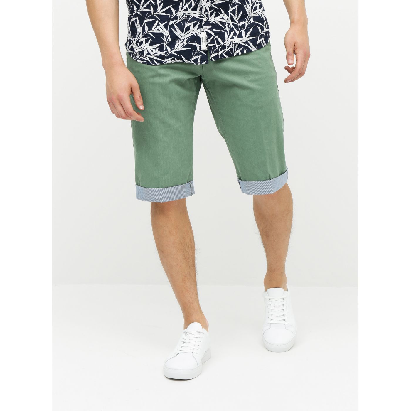 SEMPRE Franco Green Shorts