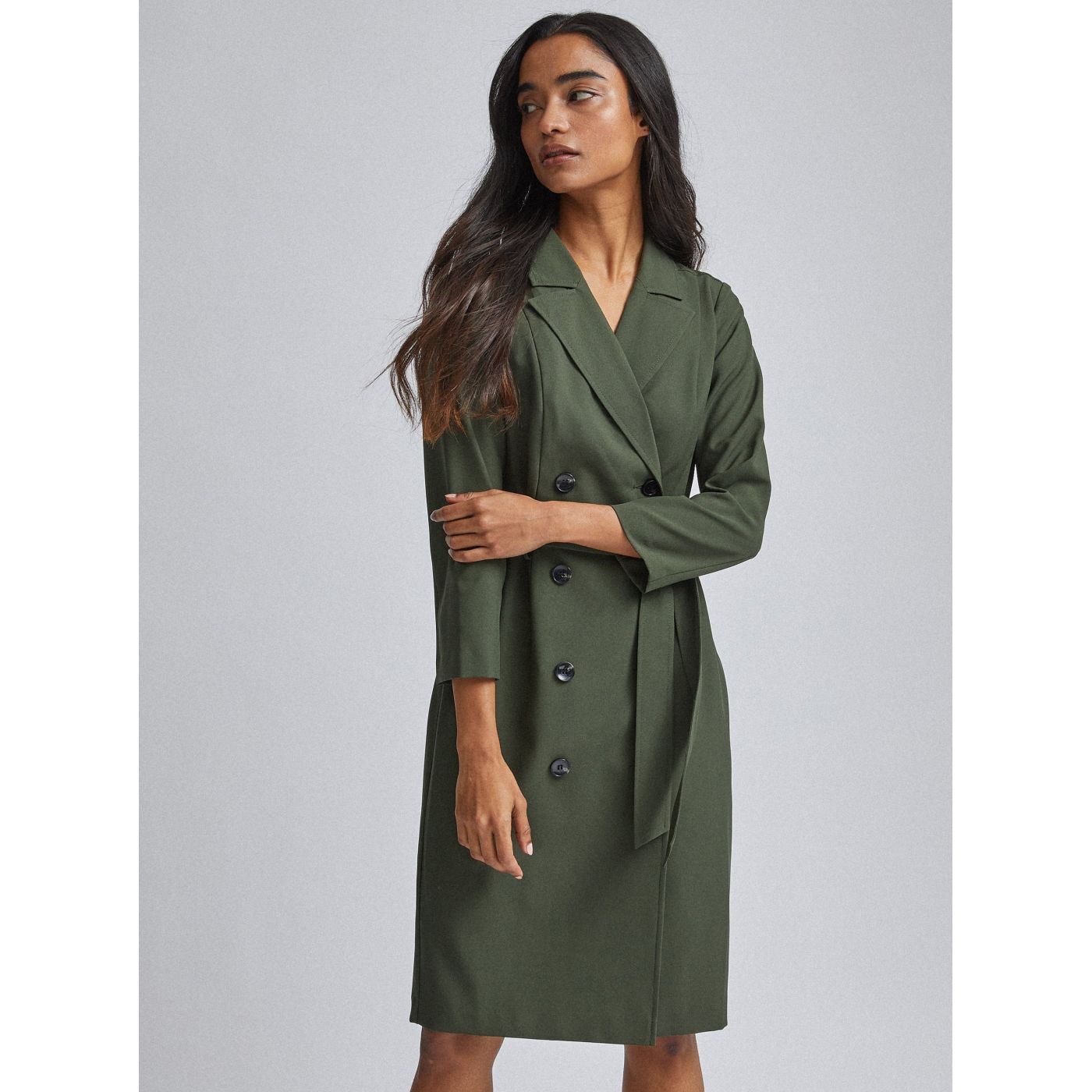 Dark Green Dress Dorothy Perkins Petite