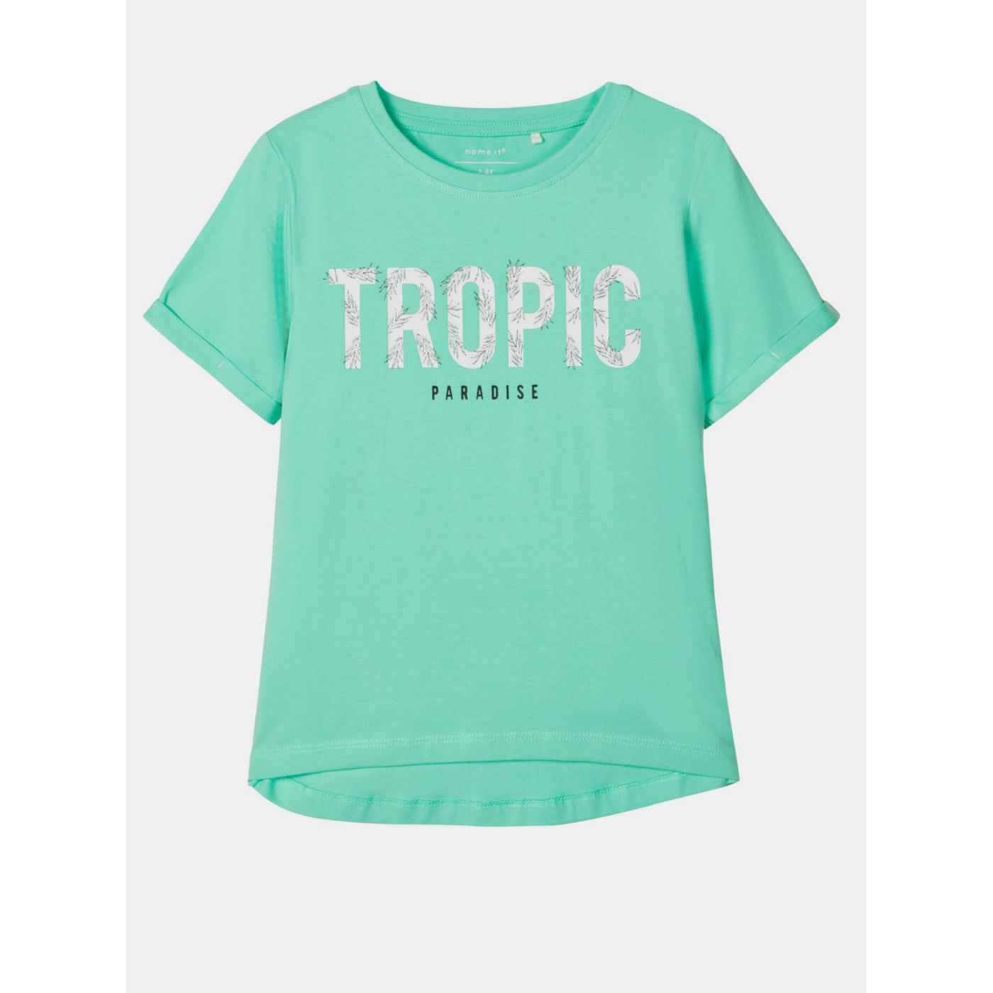 Turquoise girl t-shirt name it