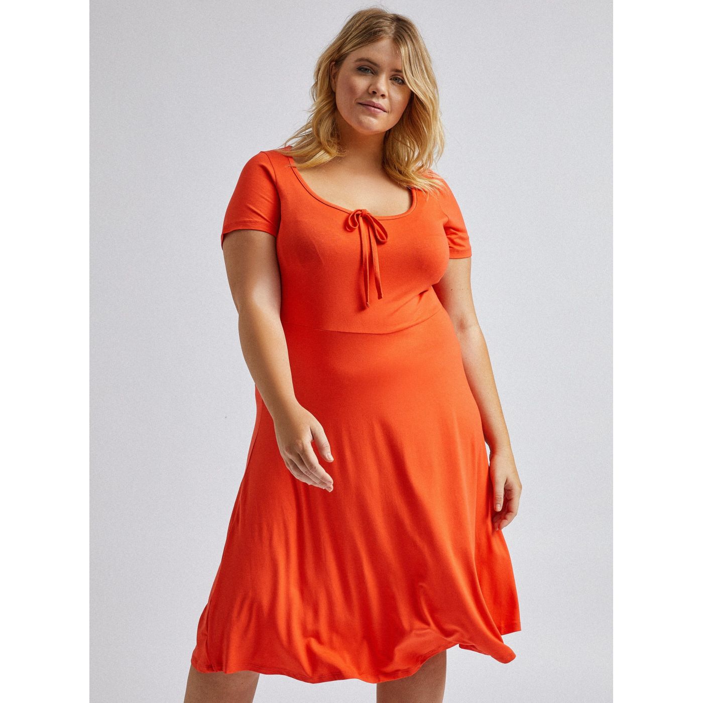 Dorothy Perkins Curve Orange Dress
