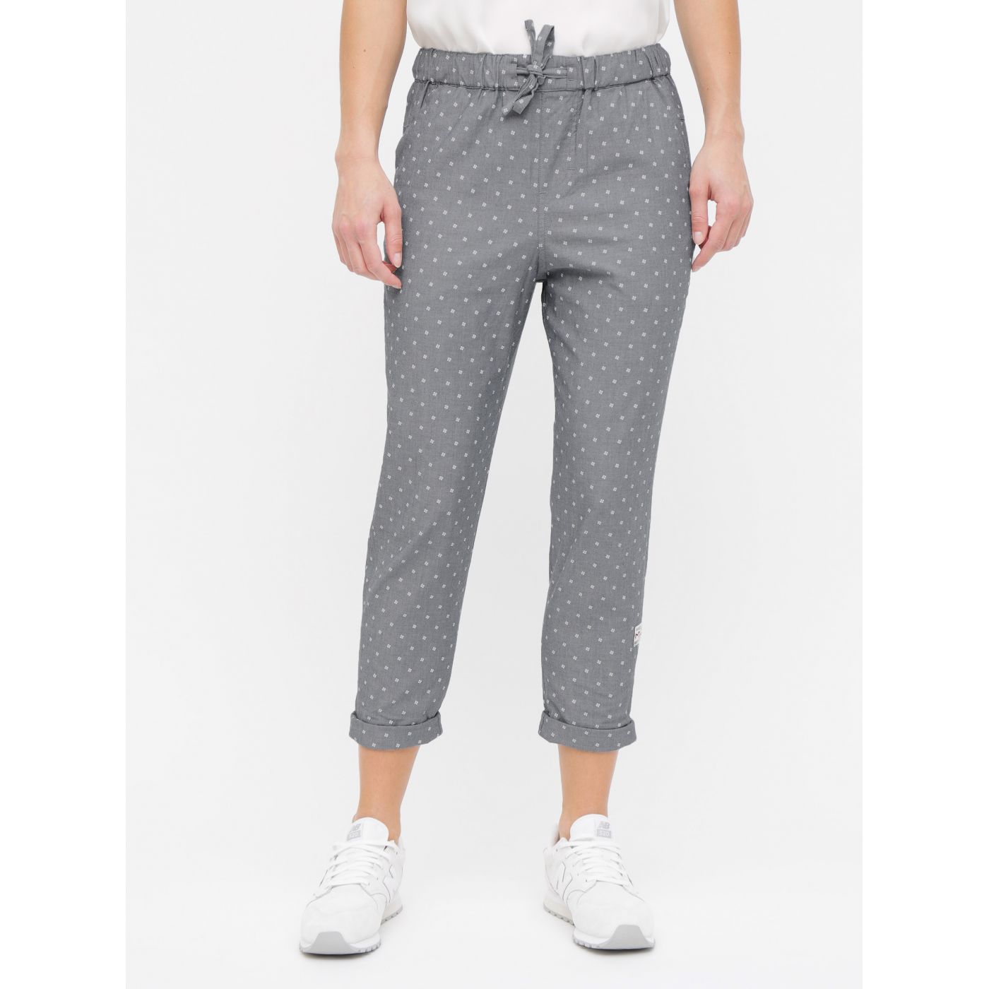 Grey Women's Patterned Trousers Maloja Uina