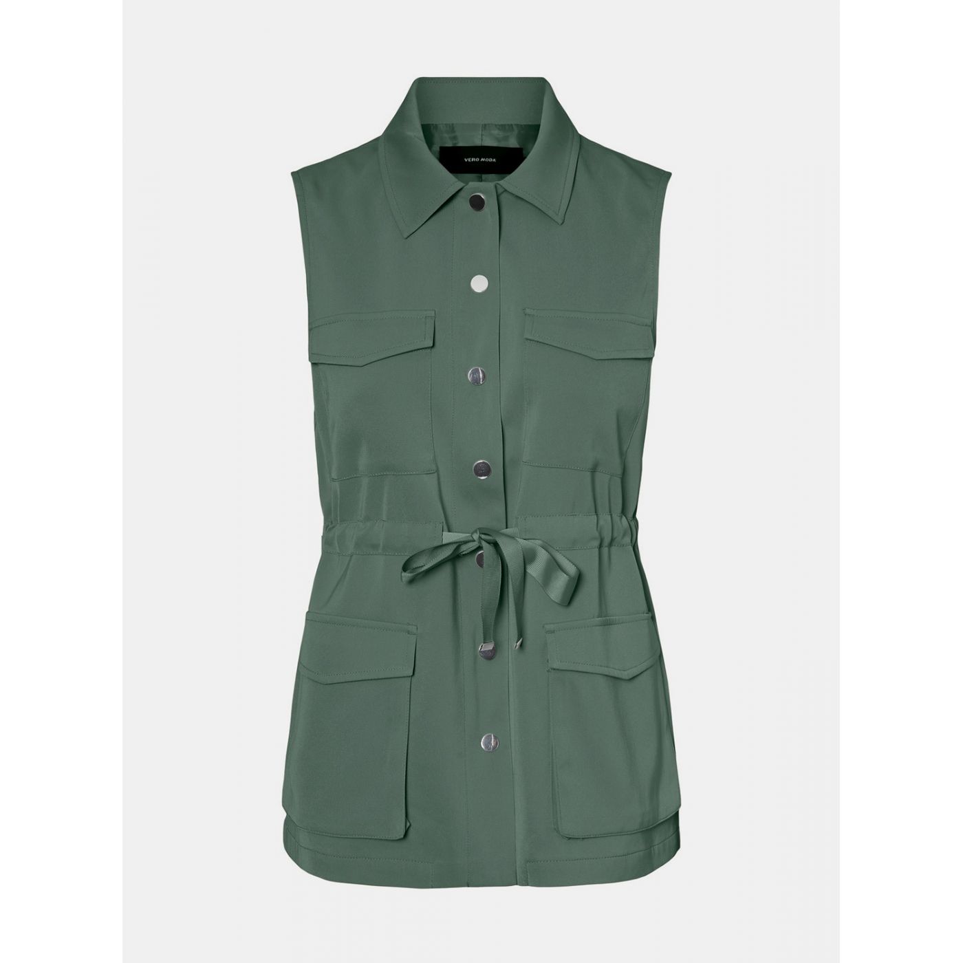 Green vest VERO MODA Paula